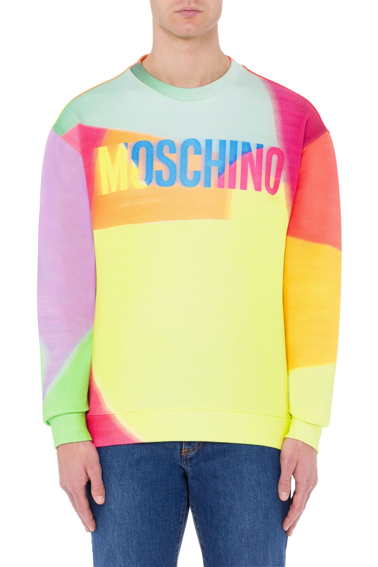 PROJECTION PRINT SWEATSHIRT MULTICOLOR 1