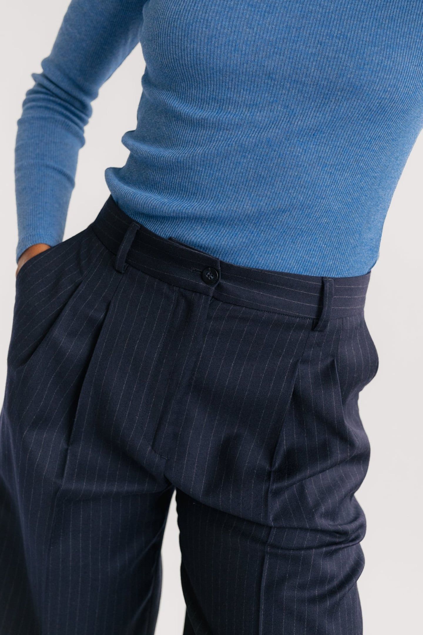 BELALL PANTS DIPLOMATIC STRIPES 5