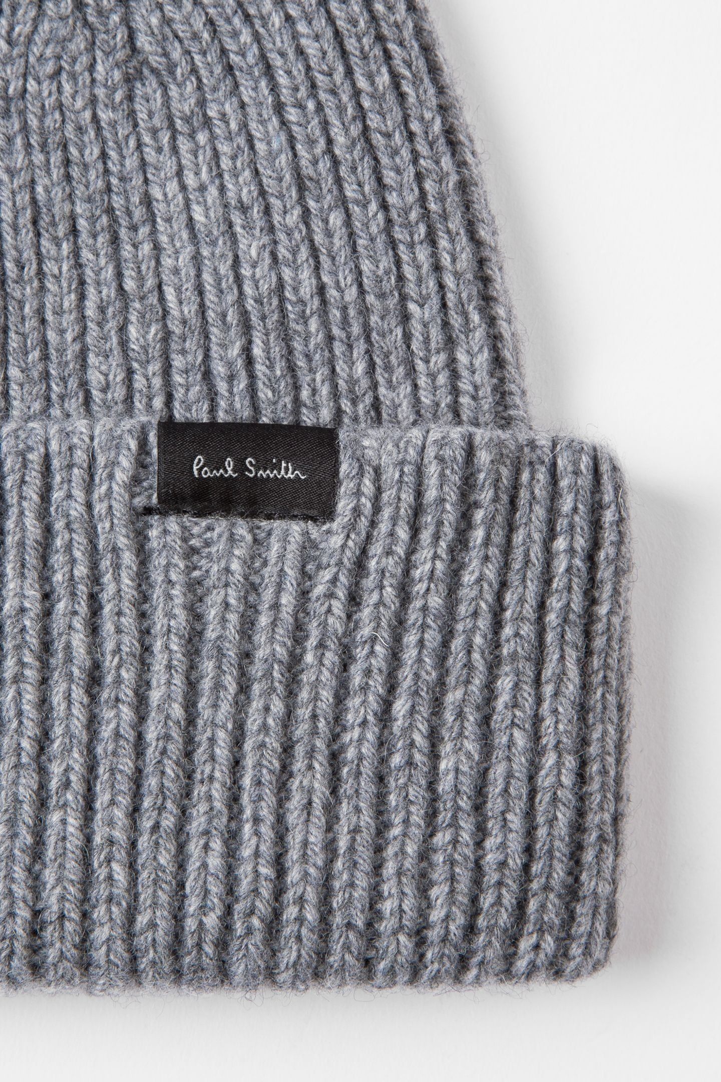 MEN HAT CASHMR BEANIE SLATE 3