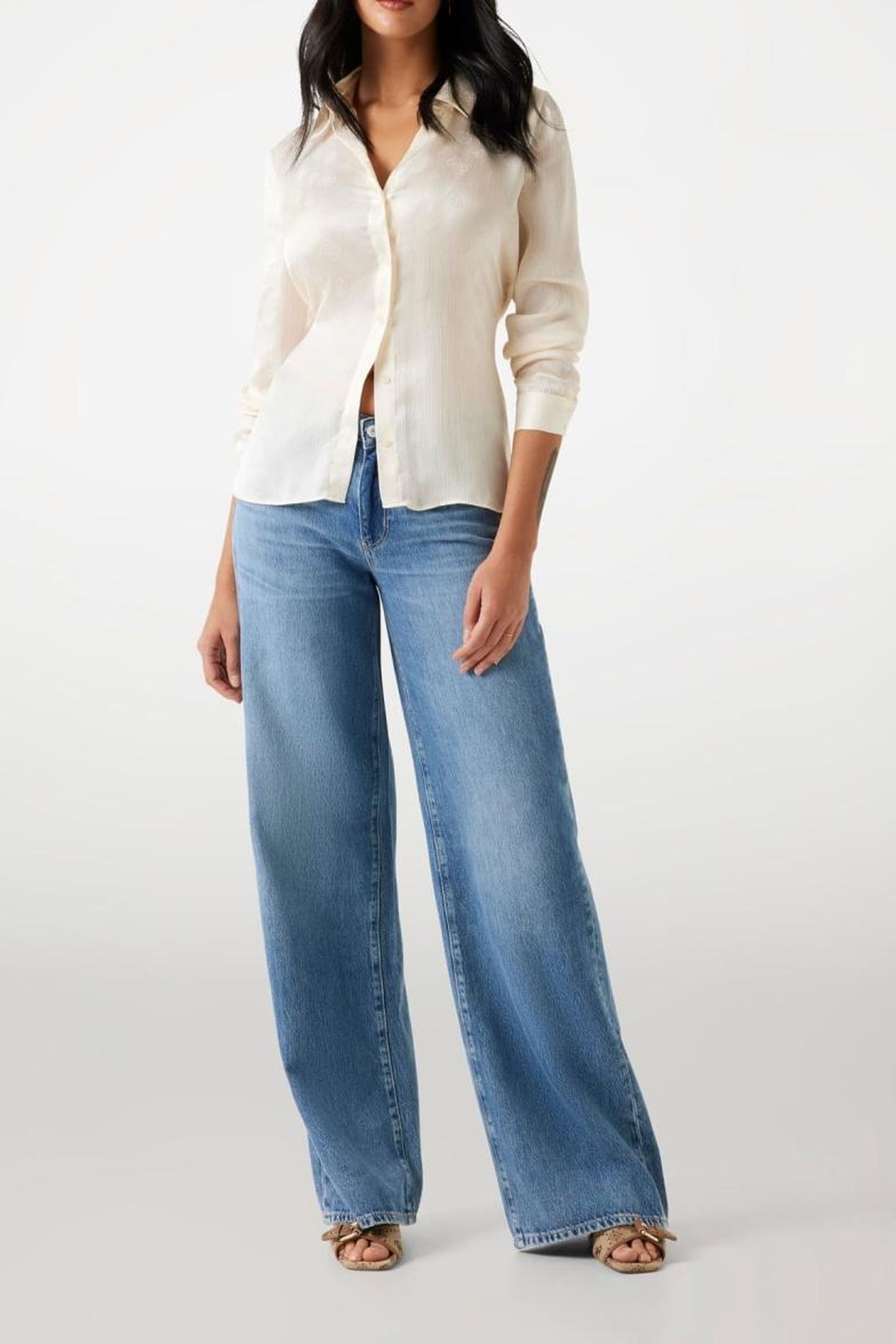 LS MARTHE LOGO SHIRT VANILLA BLUSH 2