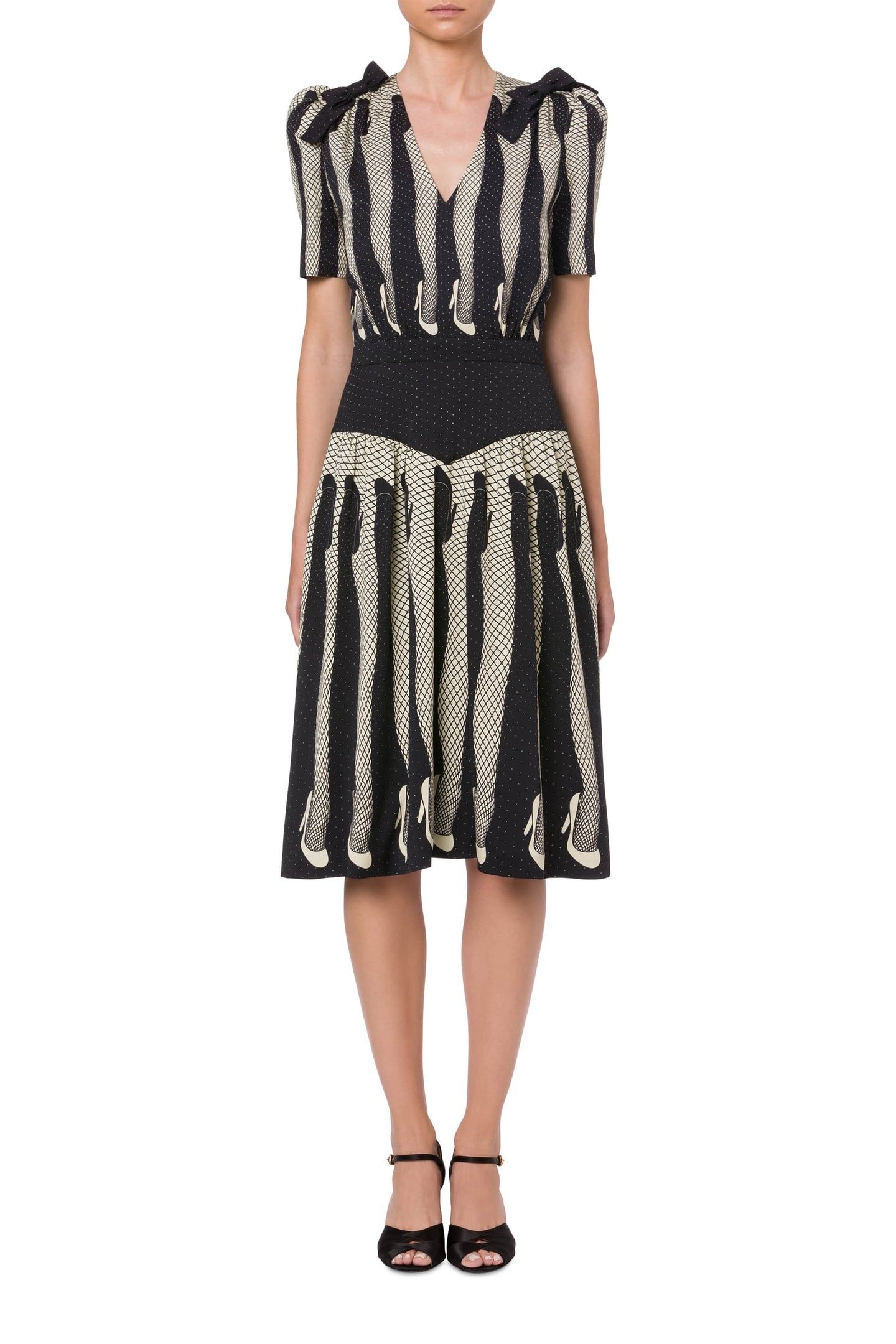 DANCER'S LEGS DRESS BLACK 1
