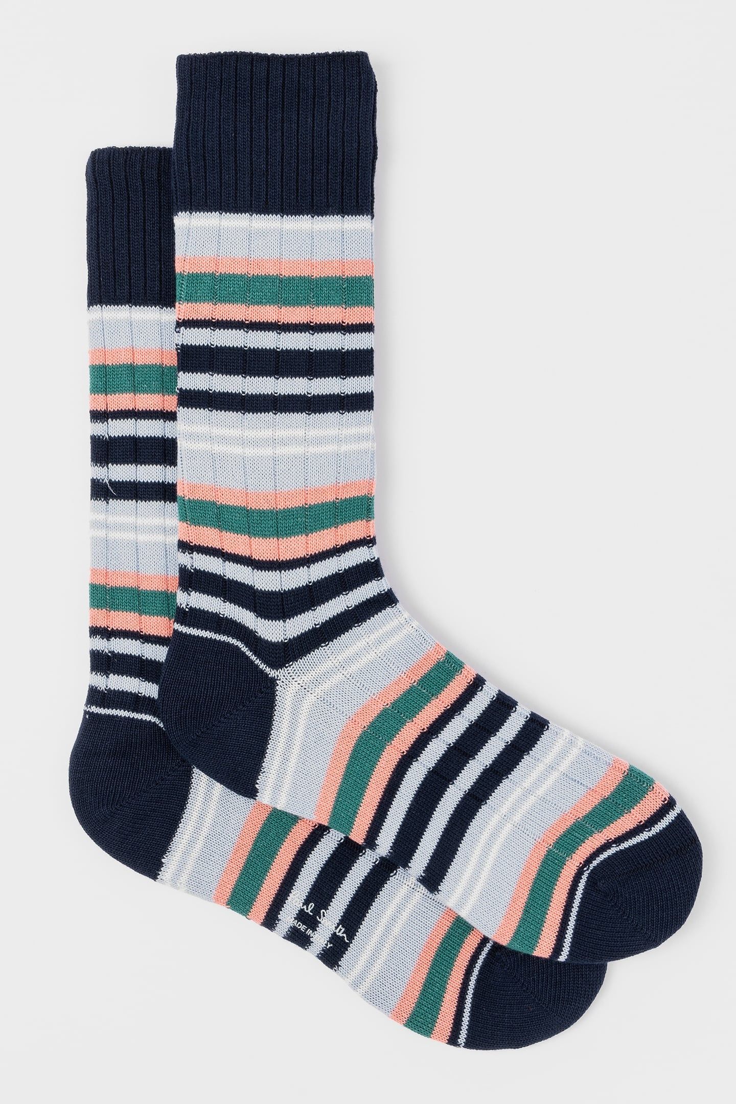 MEN SOCK EDDIE CHUNKY NAVY 1