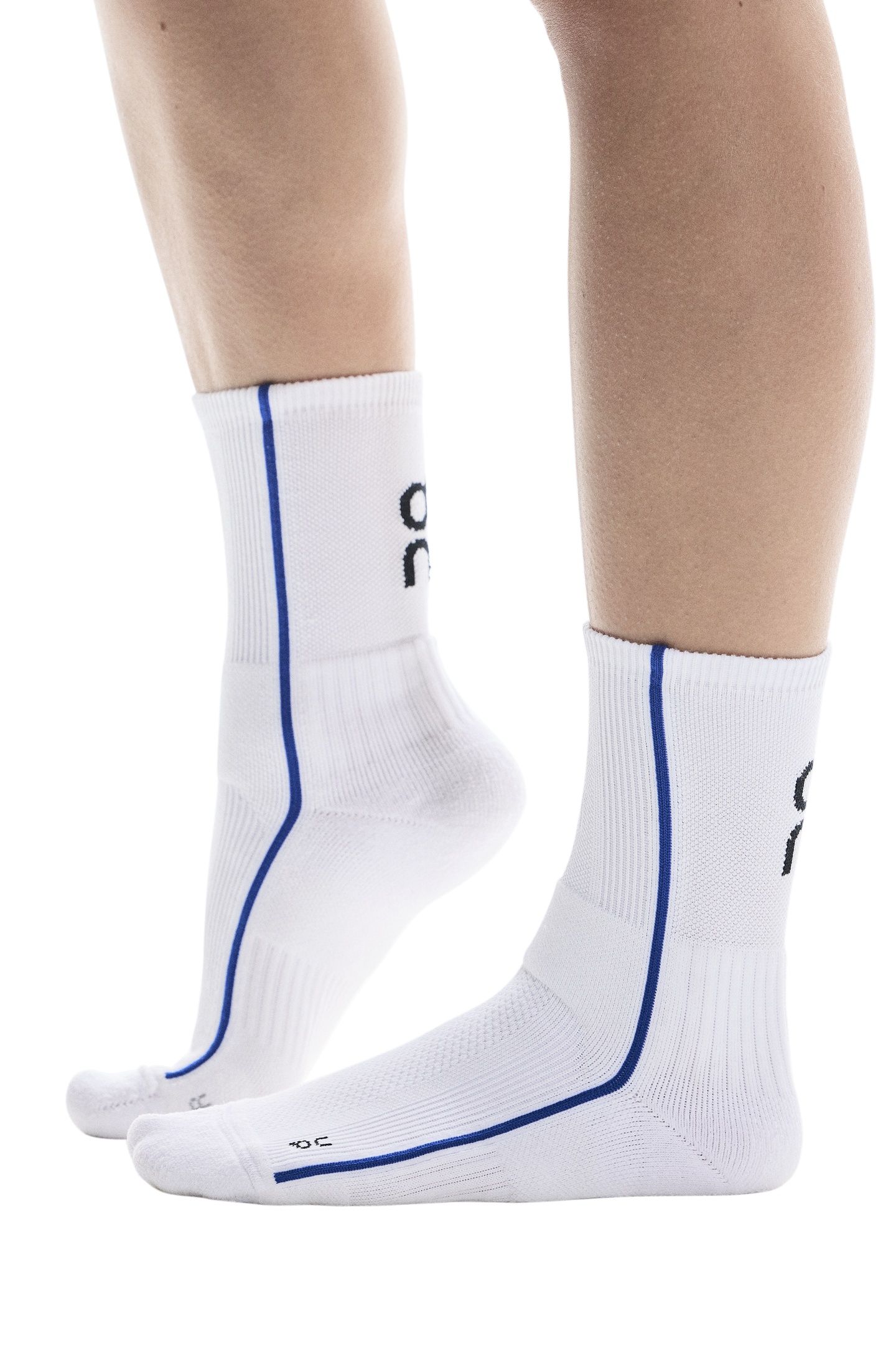 COURT SOCK HIGH 1 UNISEX WHITE | INDIGO 5