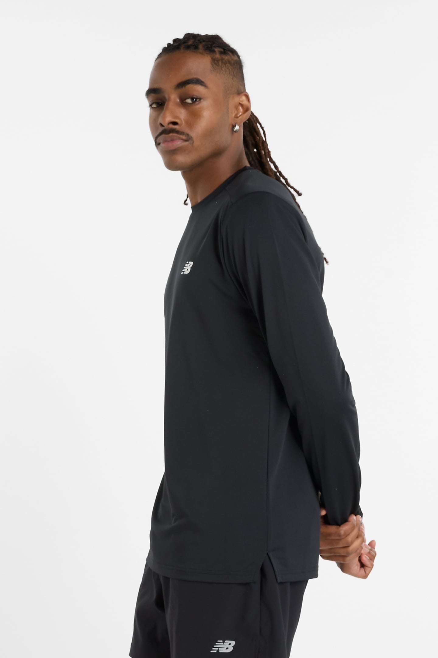 SPORT LONG SLEEVE SHIRT BLACK 3