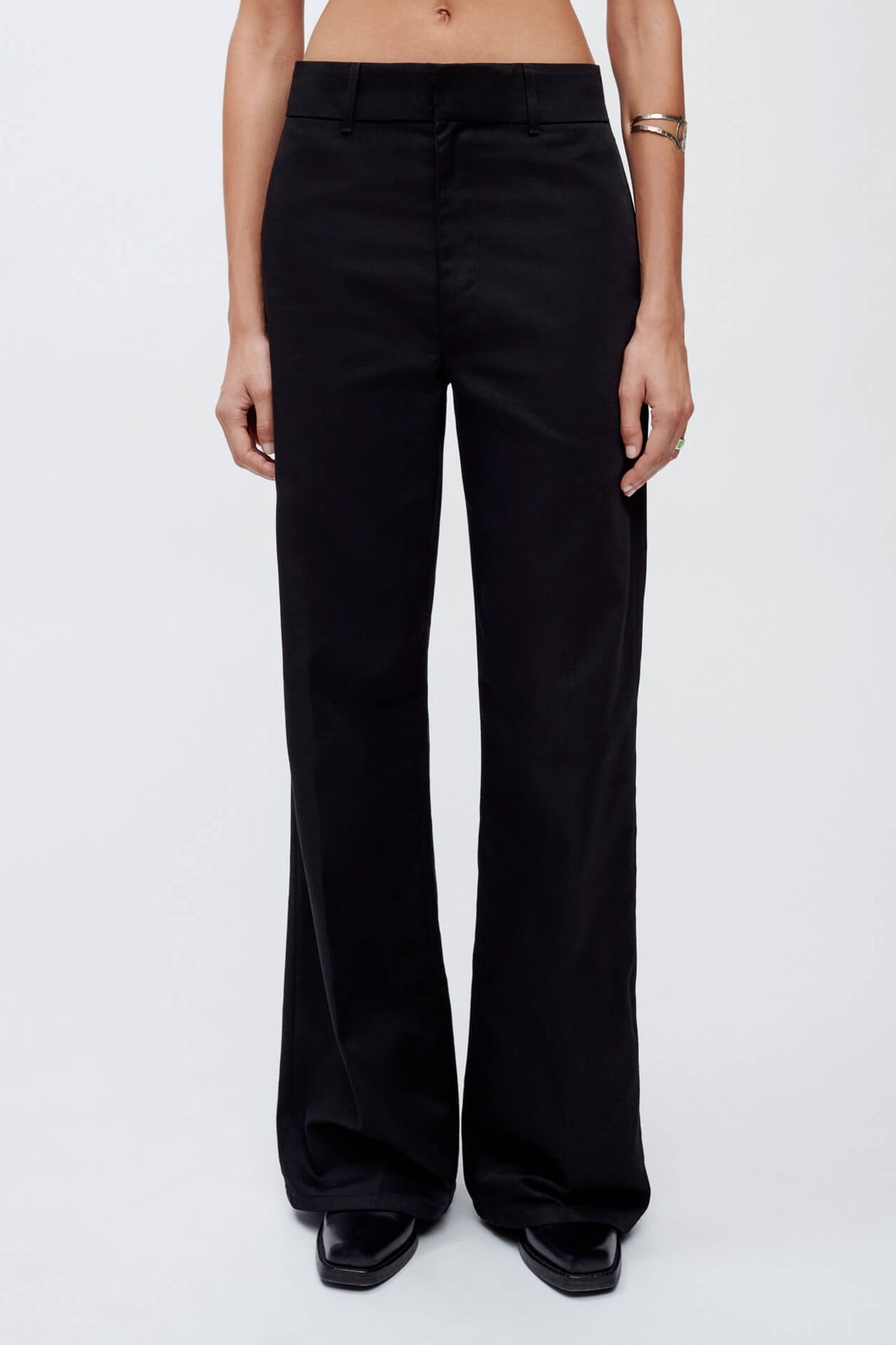 SUPER WIDE TROUSER BLACK 1