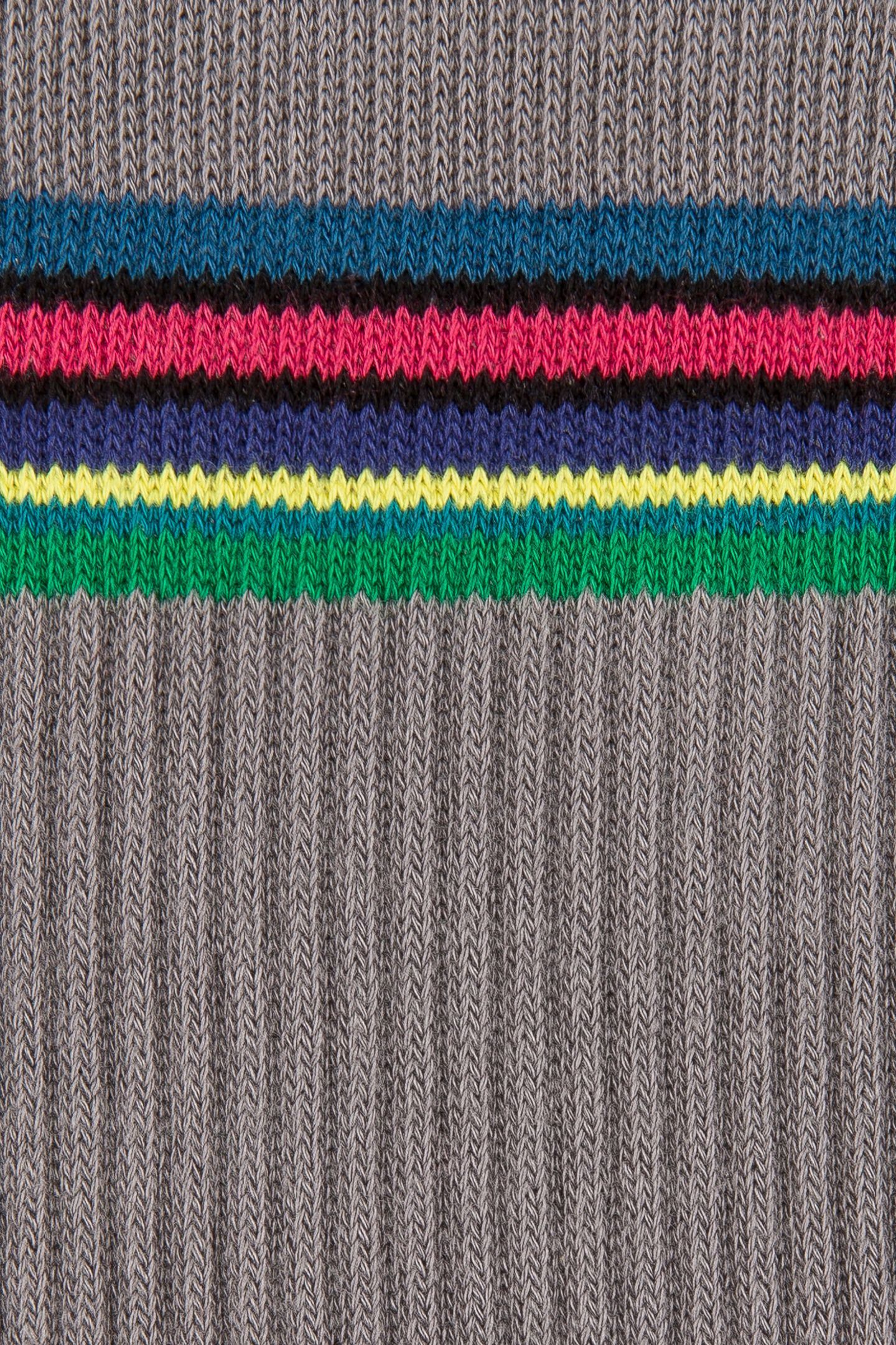 MEN SOCK DUO RIB SLATE 3
