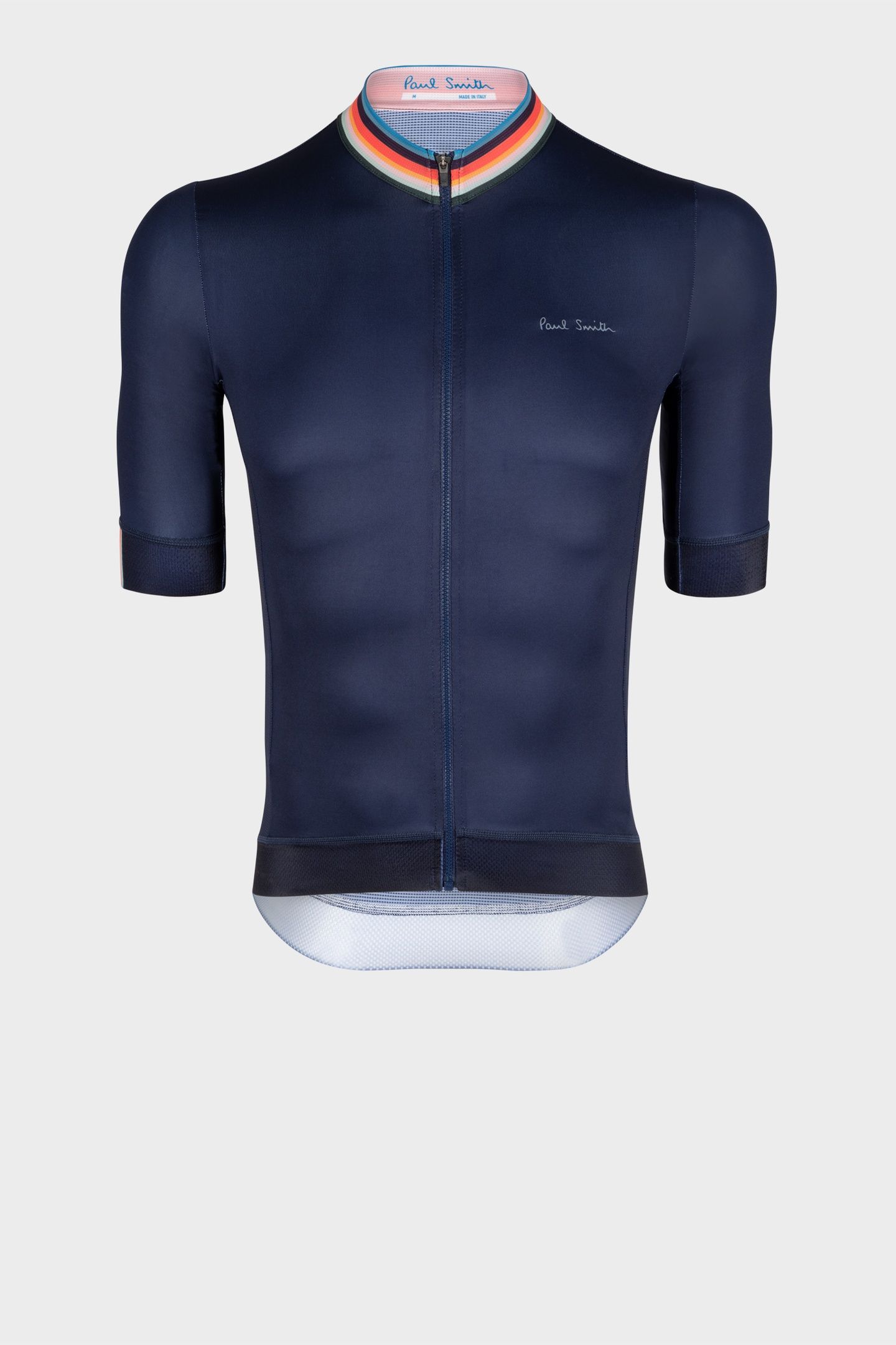 MENS CYCLE JERSEY S/S ARTIST STRIPE VERY DARK NAVY 2