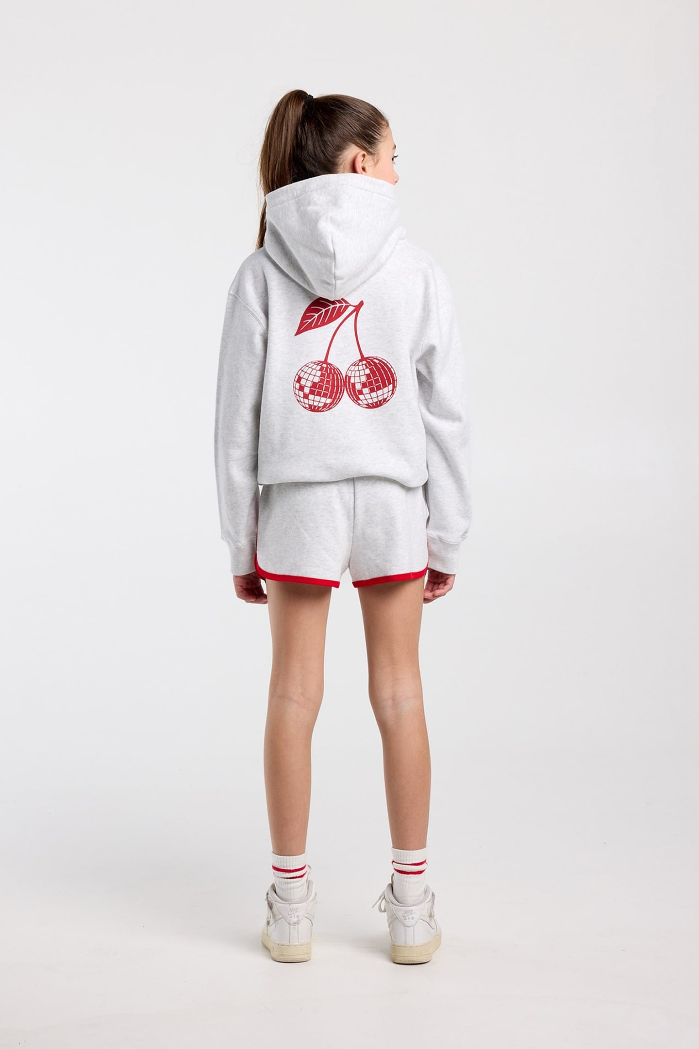 SABRINA HOOD JR LIGHT GREY MELANGE 2