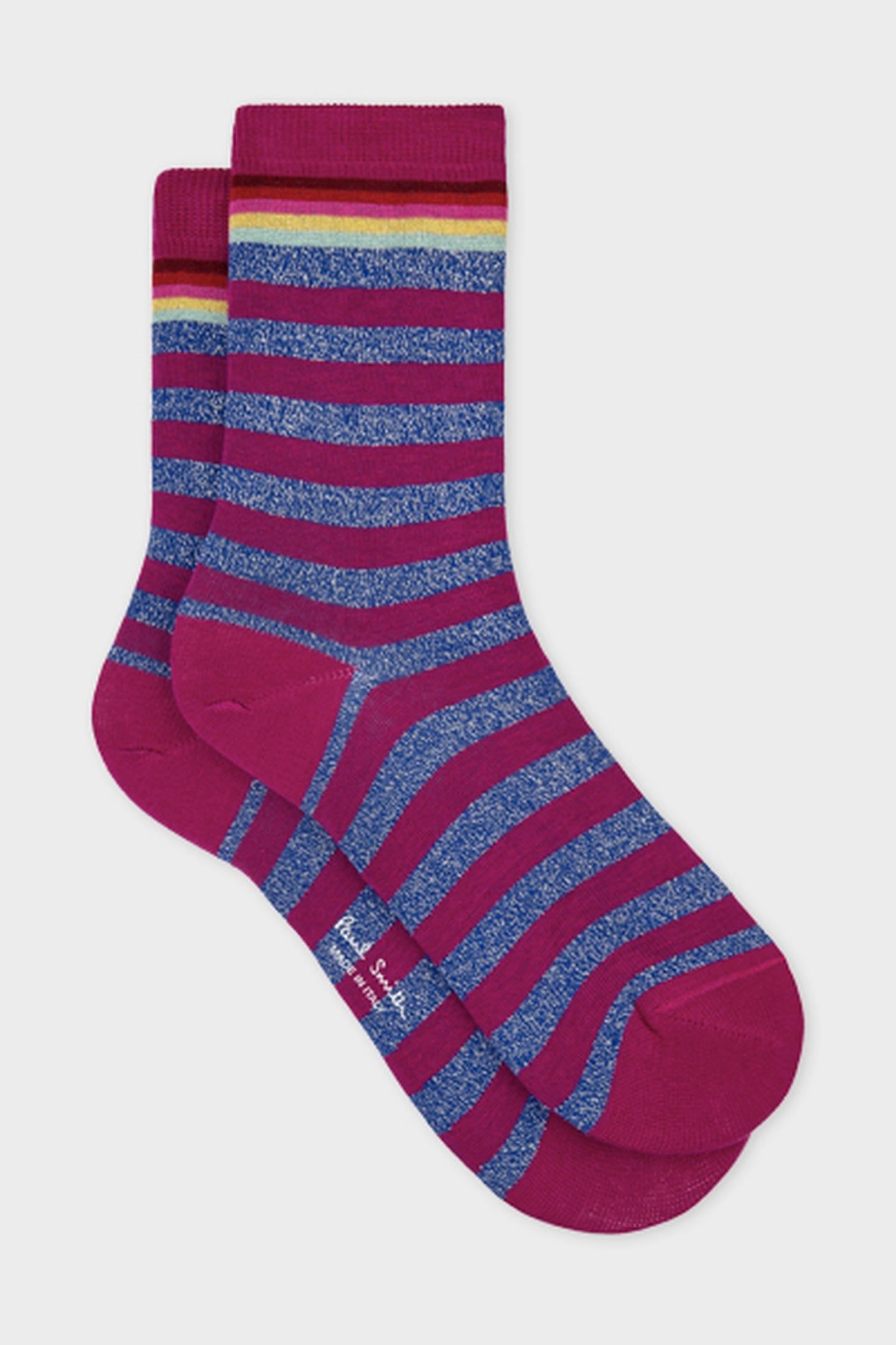 WOMENS SOCK ARIANNE FUCHSIA 2