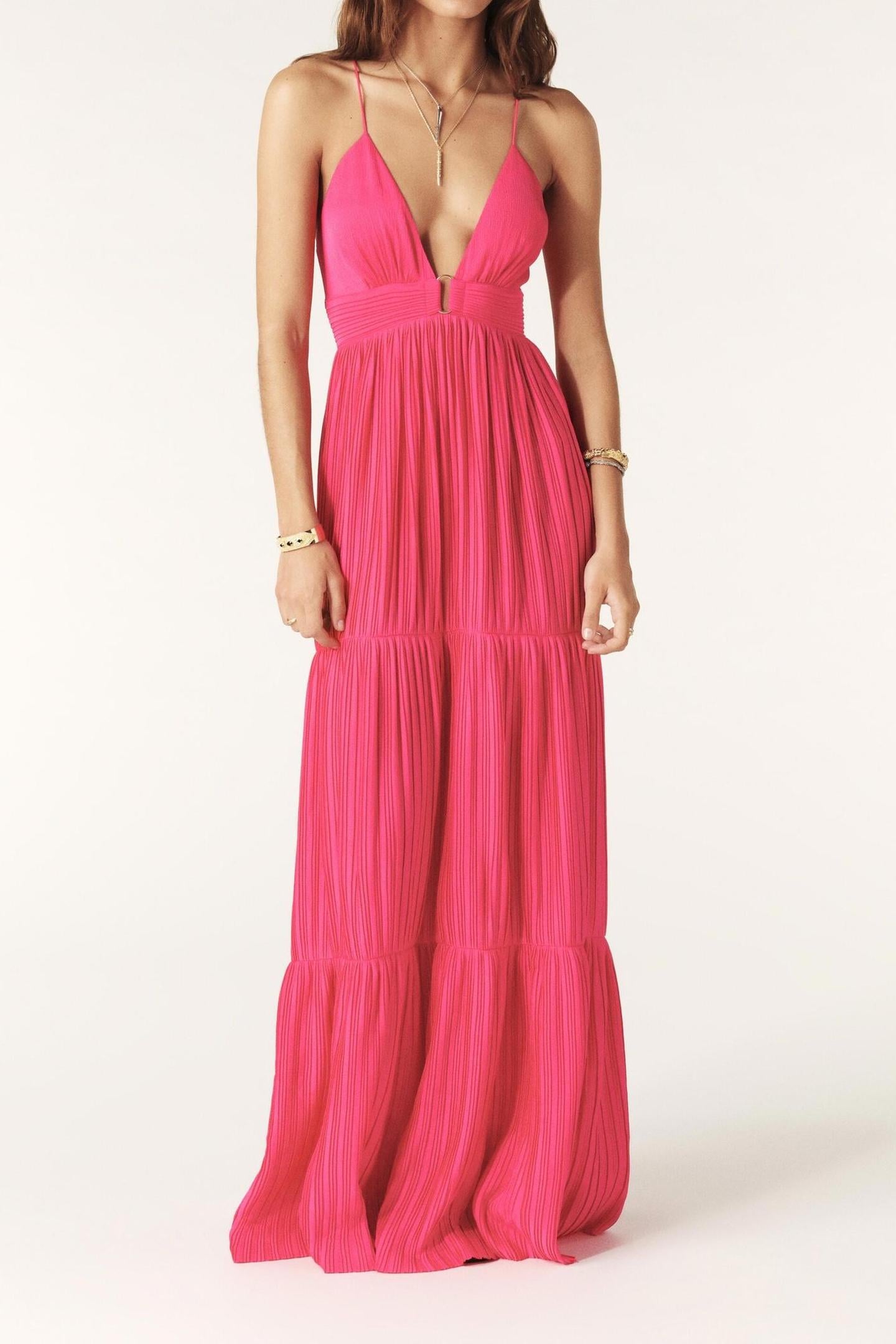 LONG DRESS FUCHSIA 3