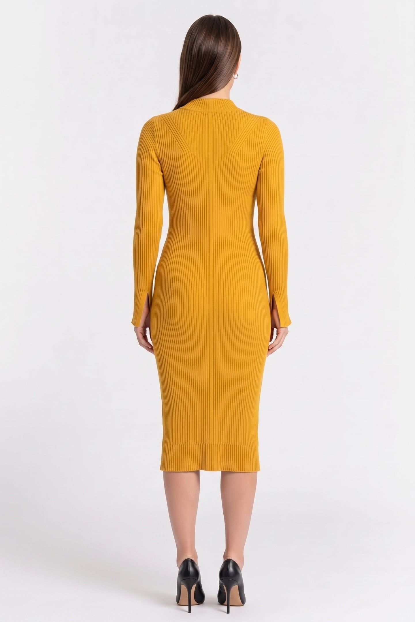 LA CRESTON DRESS YELLOW 2