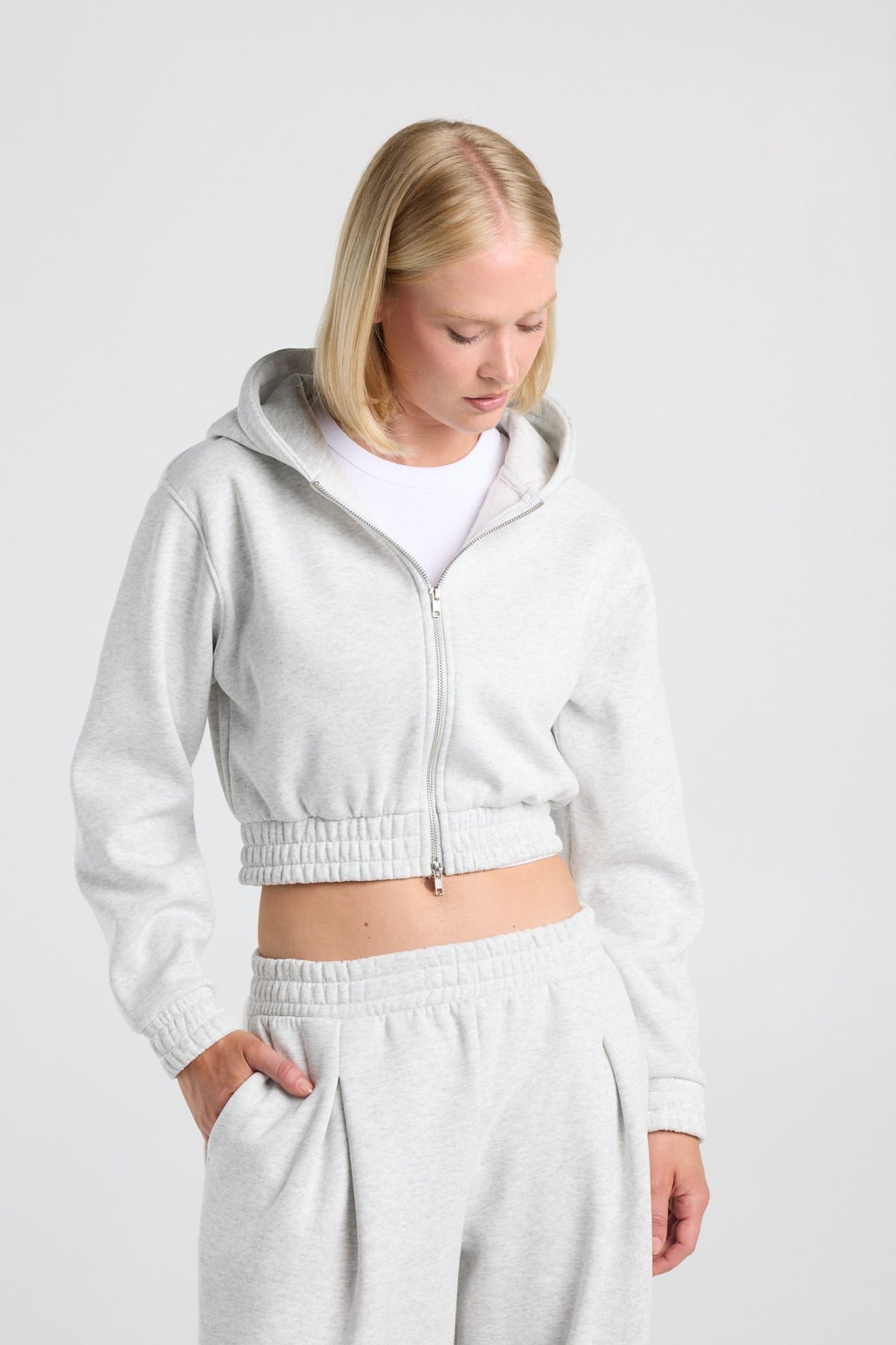 SUZE LIGHT GREY MELANGE 1