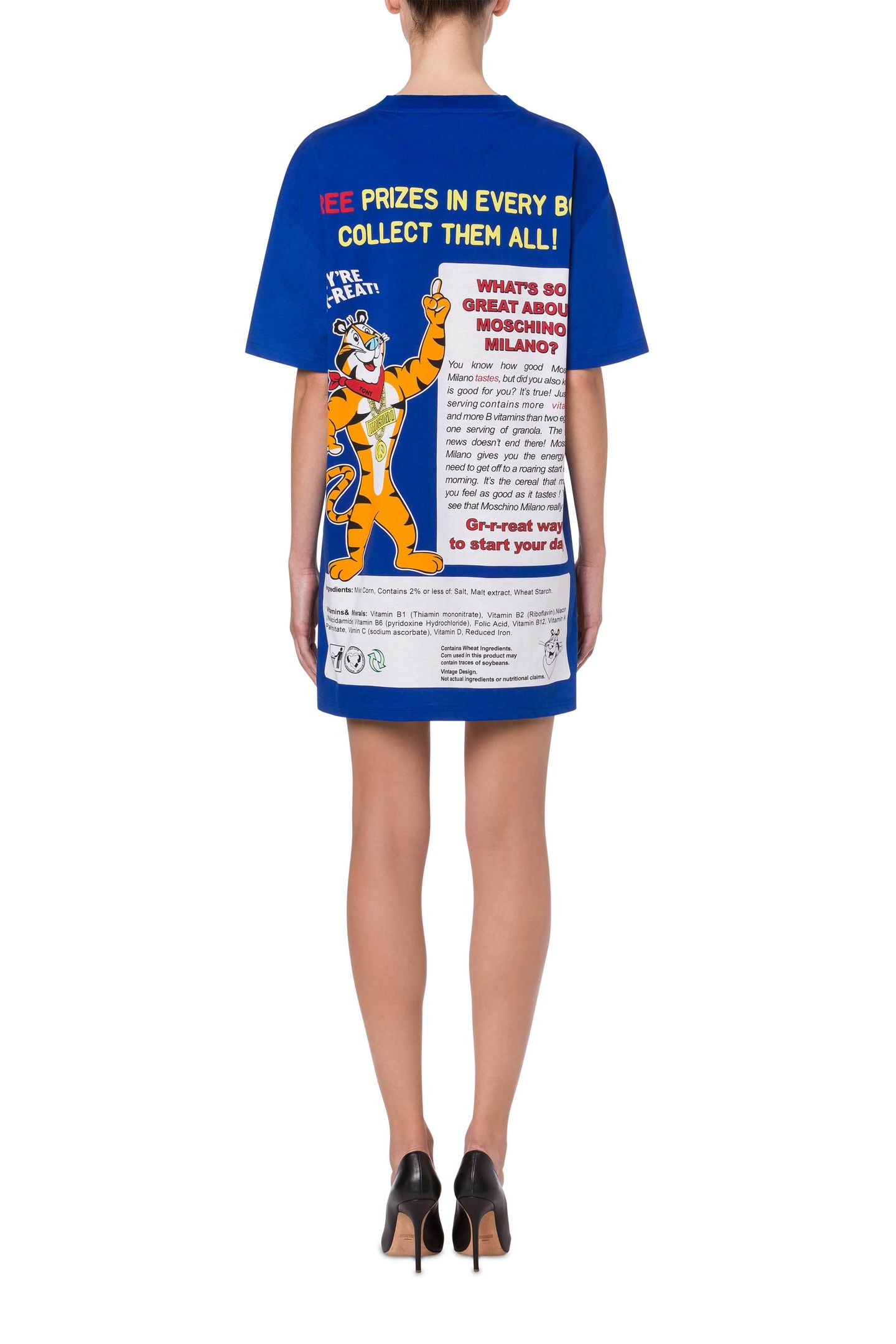 CHINESE NEW YEAR COTTON JERSEY DRESS BLUE 2