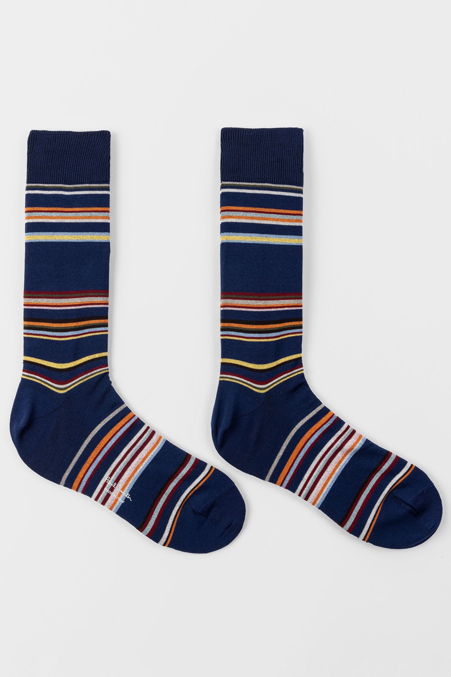 MEN SOCK FLAVIO SIGNATURE NAVY 5
