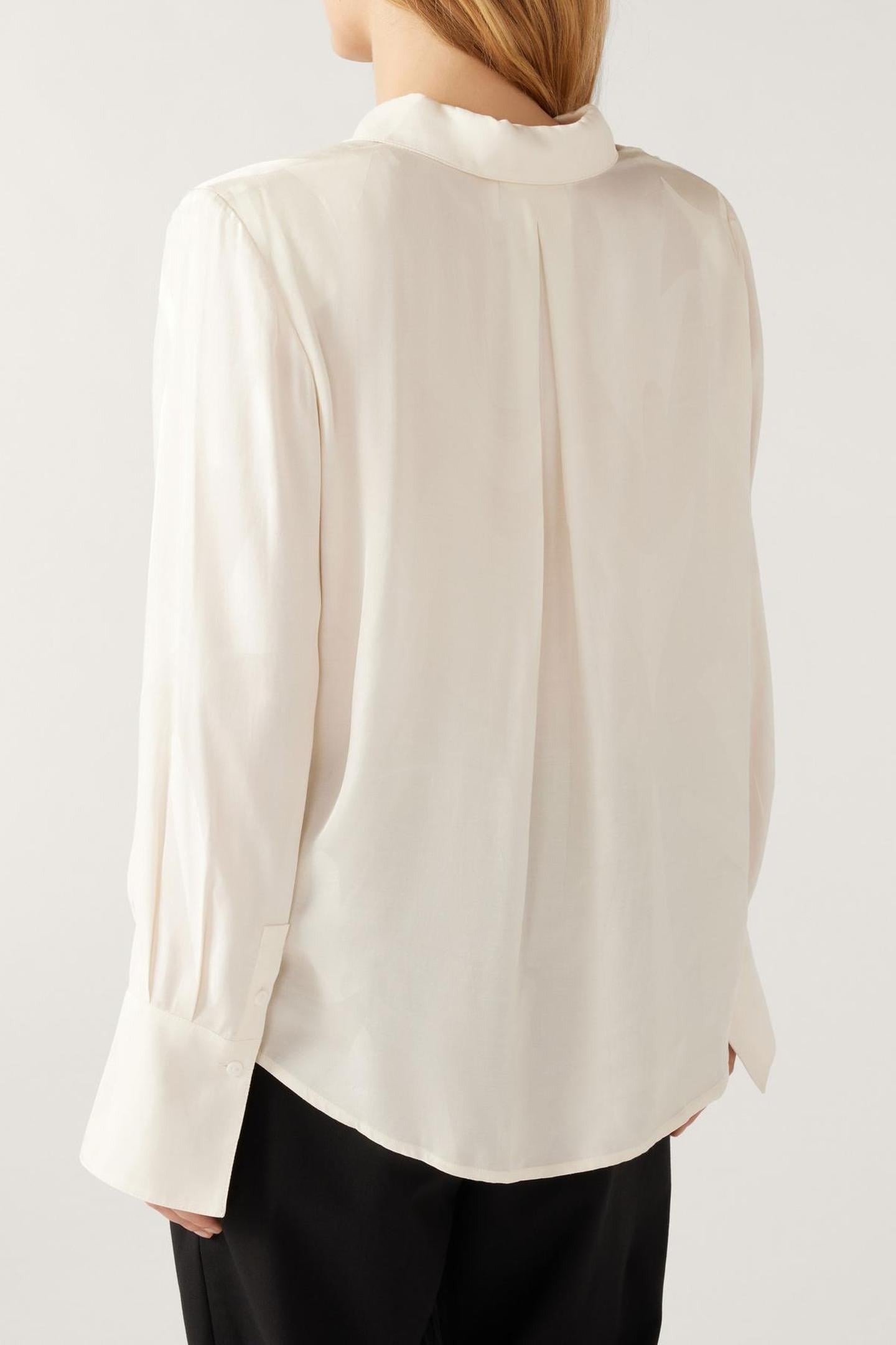 LONG SLEEVES SHIRT ECRU 2