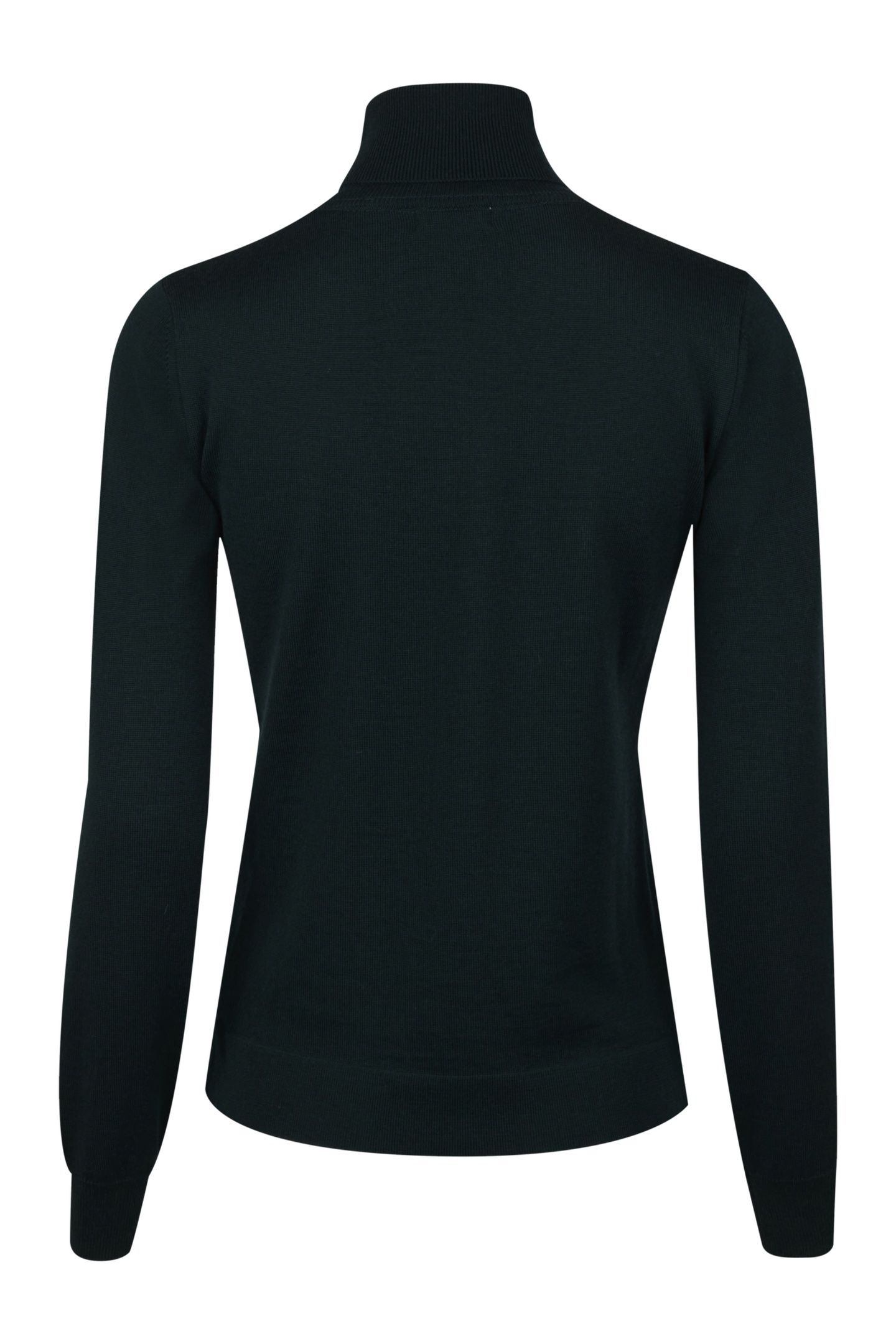 SILJA KNIT ROLLNECK DARK GREEN 2