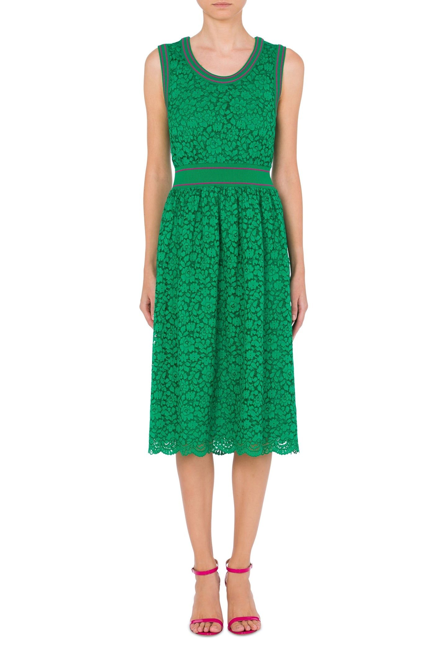 LACE DRESS GREEN 1