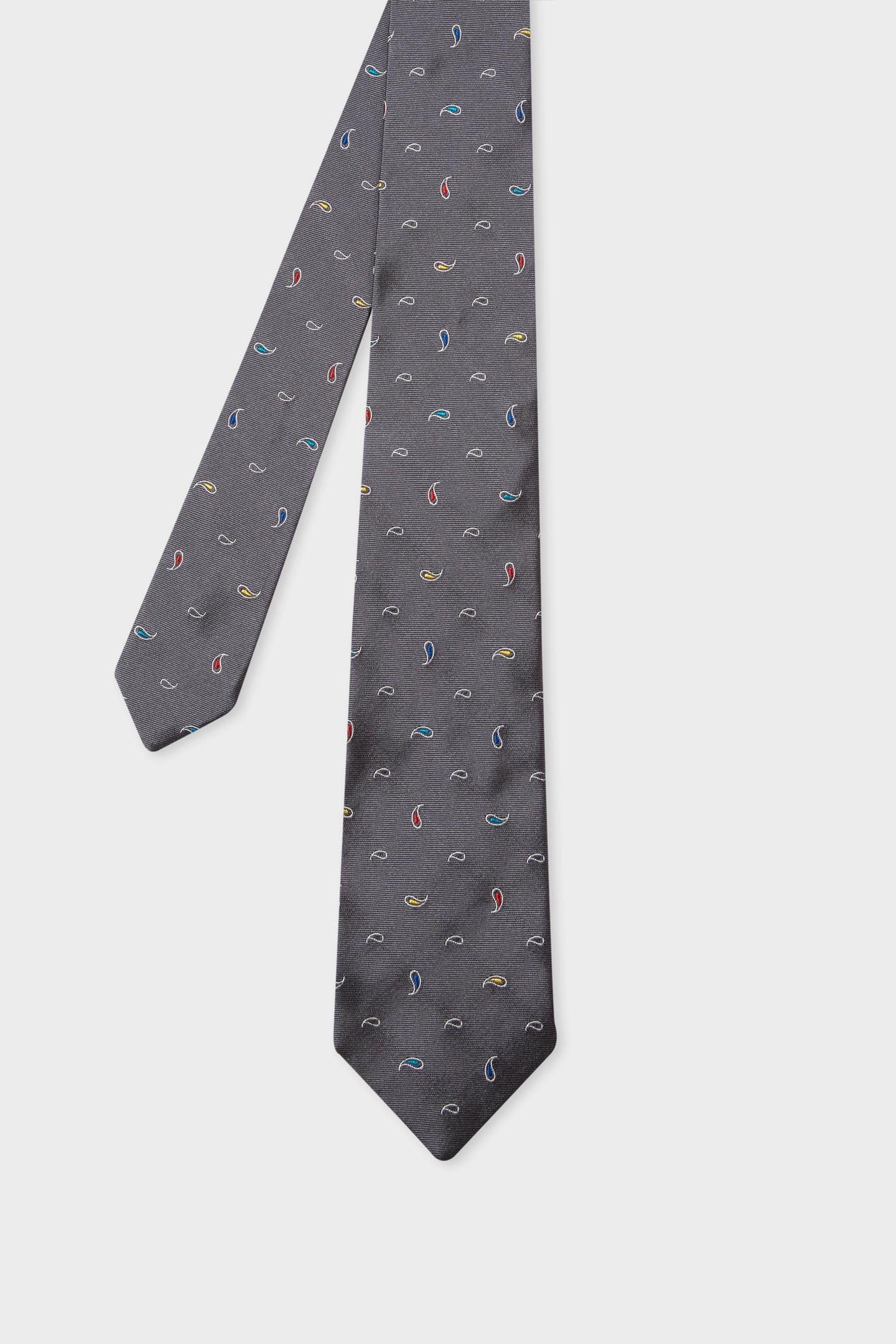 MEN TIE CLASSIC GREY 1
