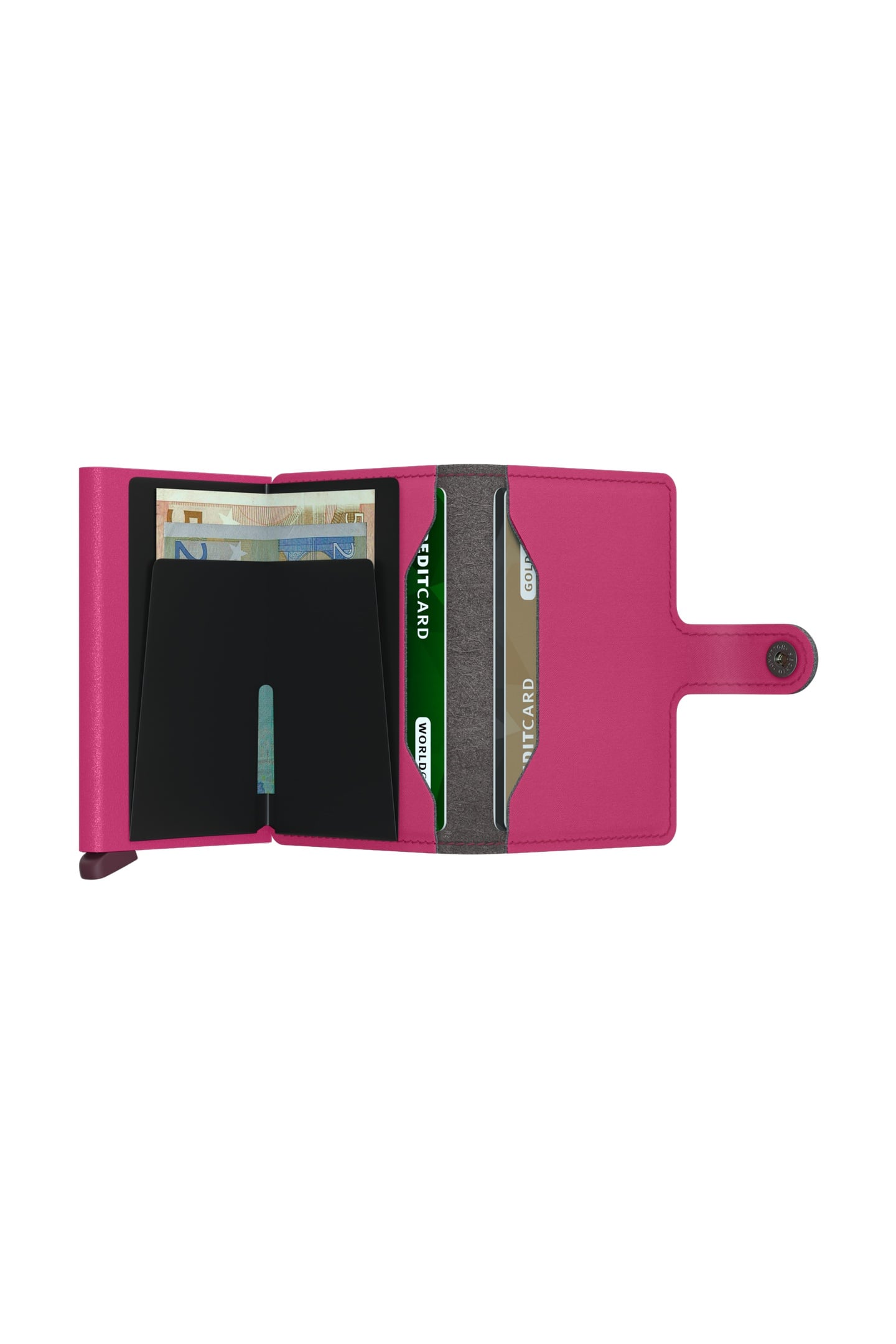 UNISEX MINIWALLET YARD POWDER FUCHSIA 4