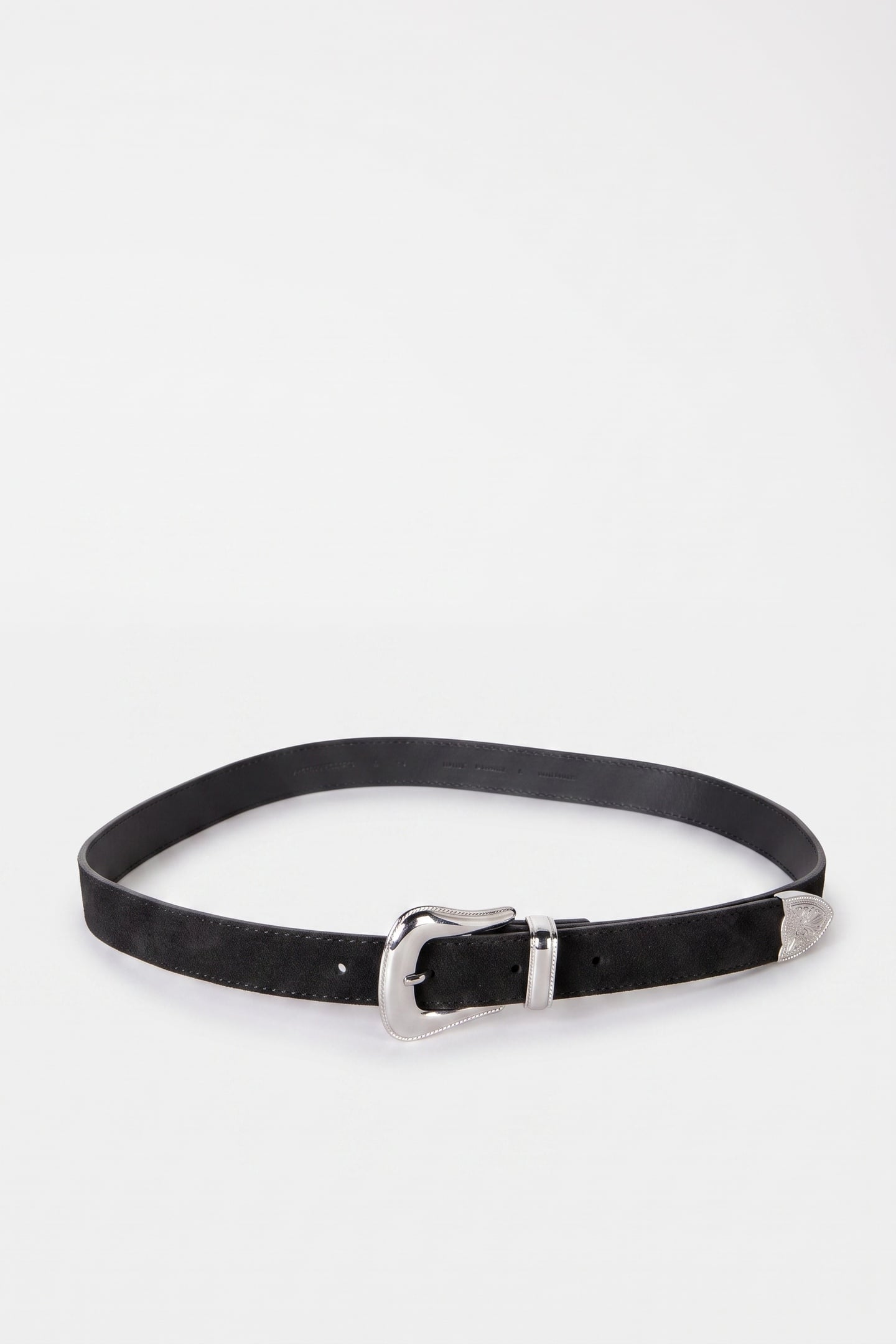 P ELLIS MID WAIST BELT BLACK 1
