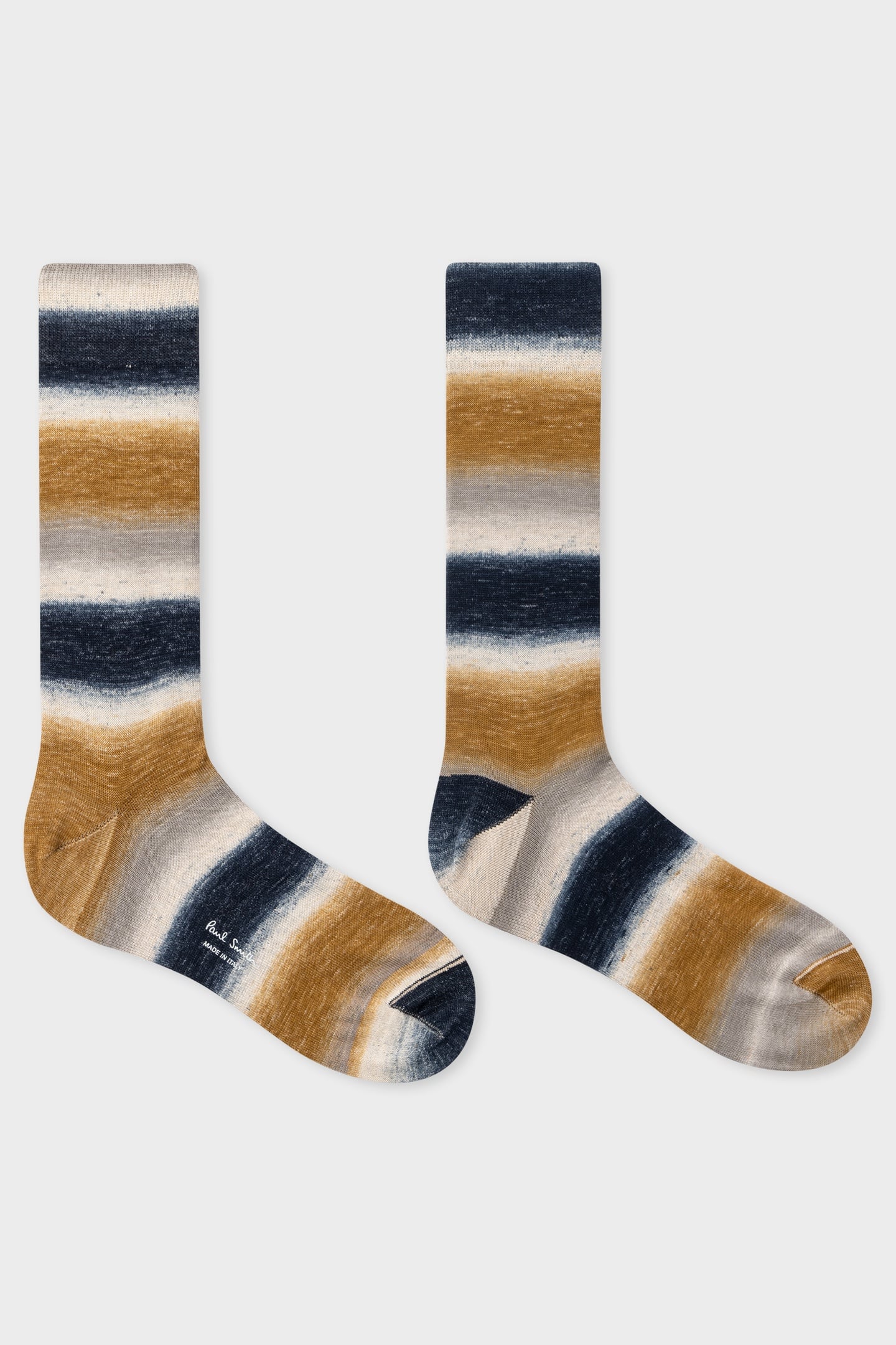 MEN SOCK FORREST OMBRE OFF WHITE 1