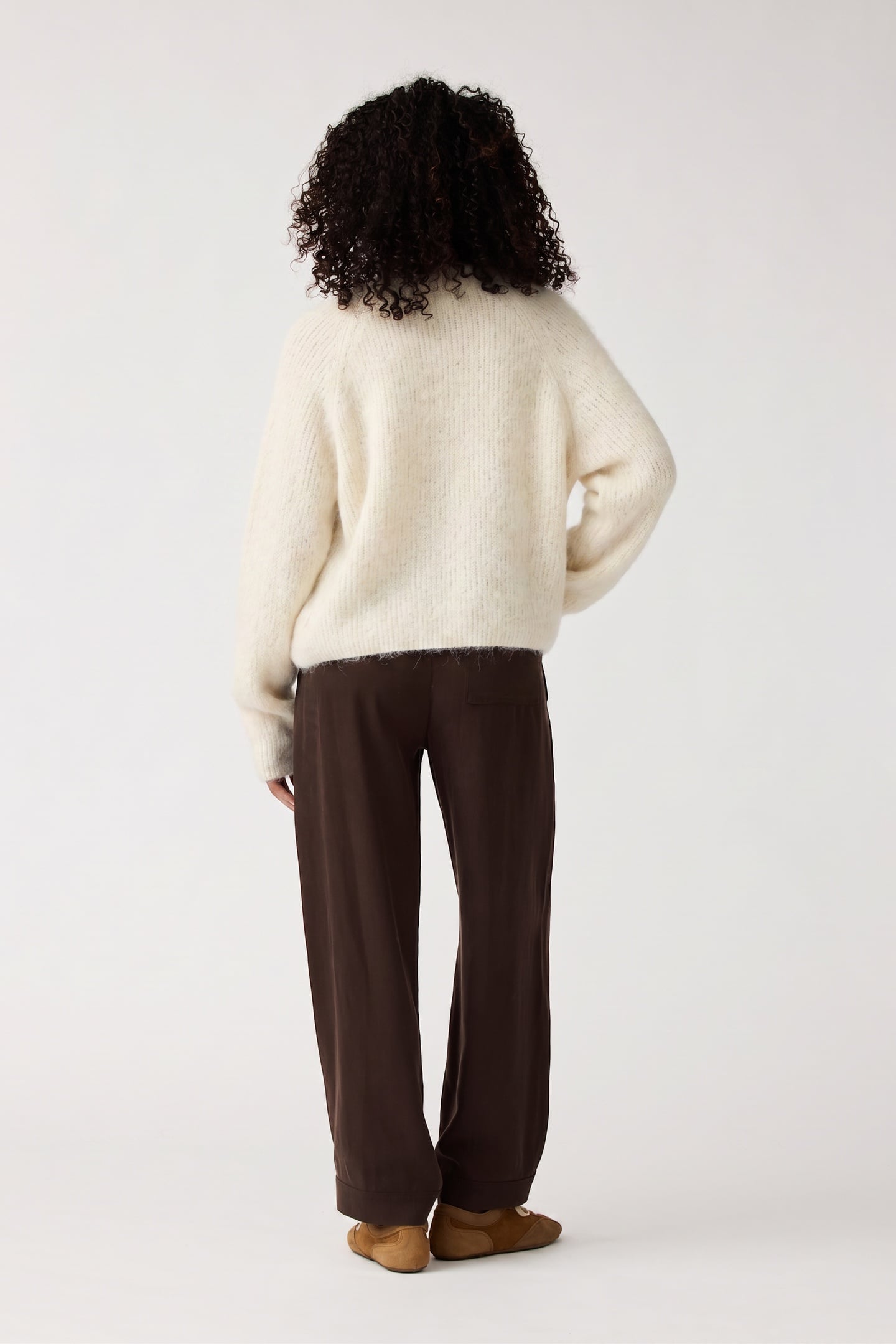 SESAME PULLOVER WOOL WHITE 3
