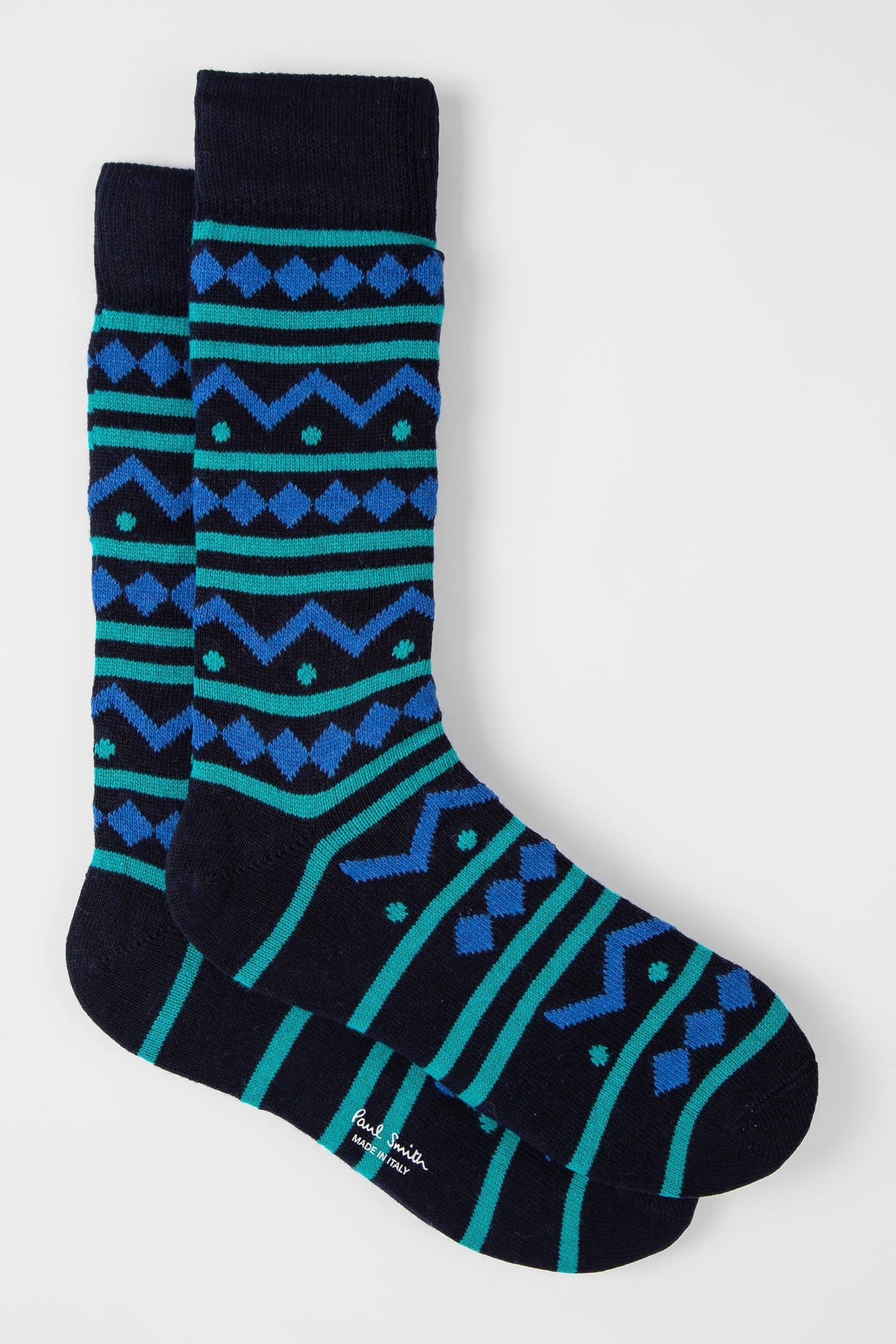 MEN SOCK QUINTRELL BATIK NAVY 1