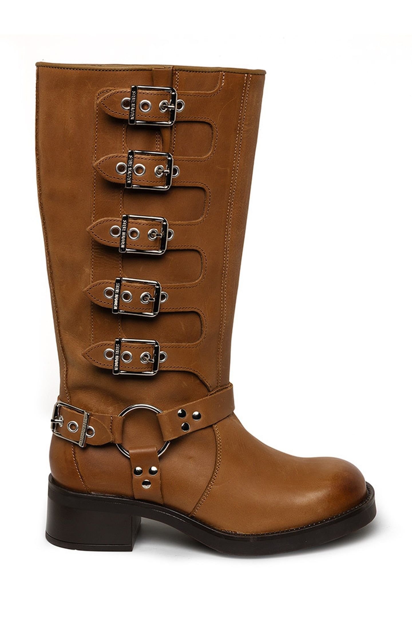 BATTLE BOOTS BLACK LEATHER 1