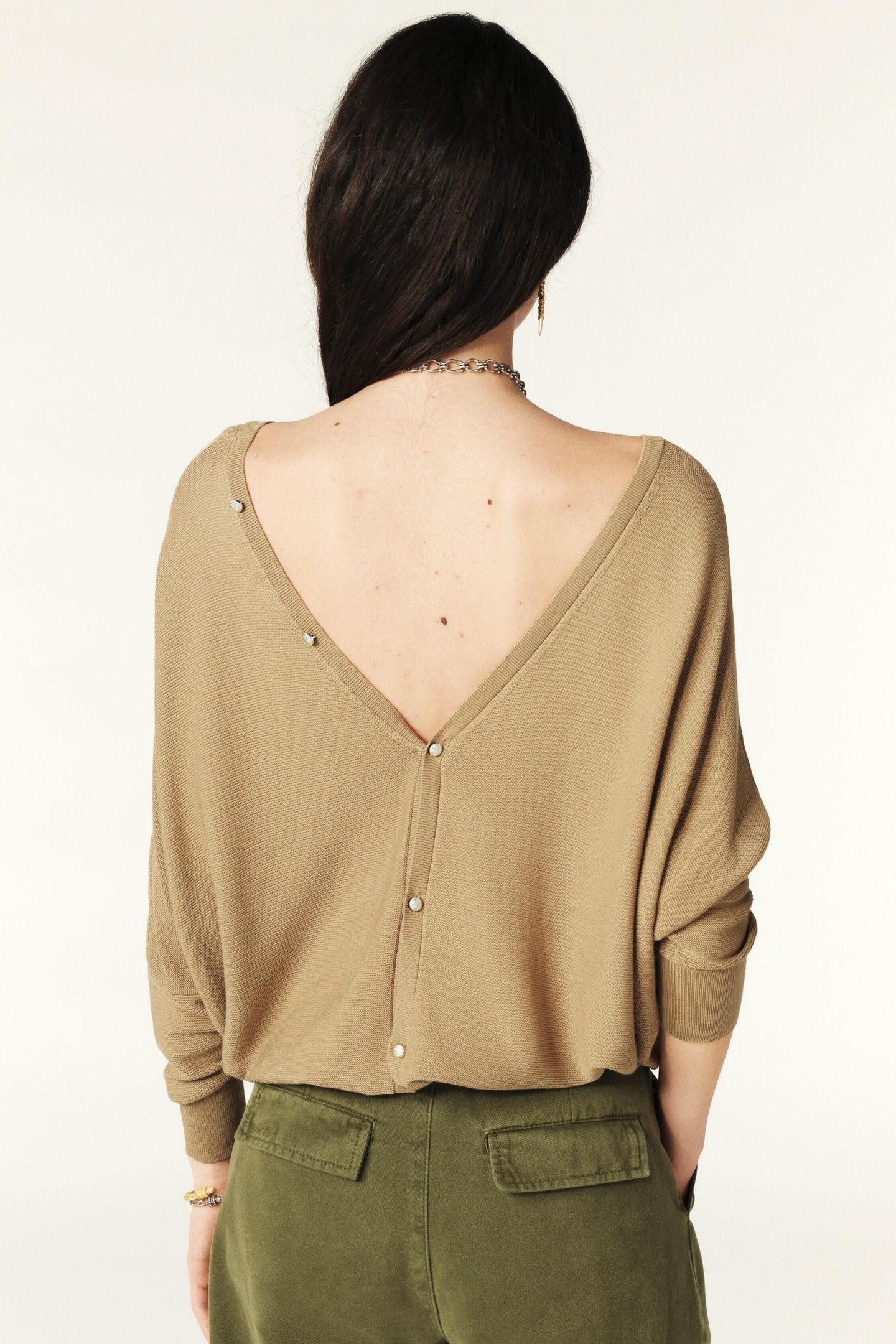 LONG SLEEVES KNIT CAMEL 4