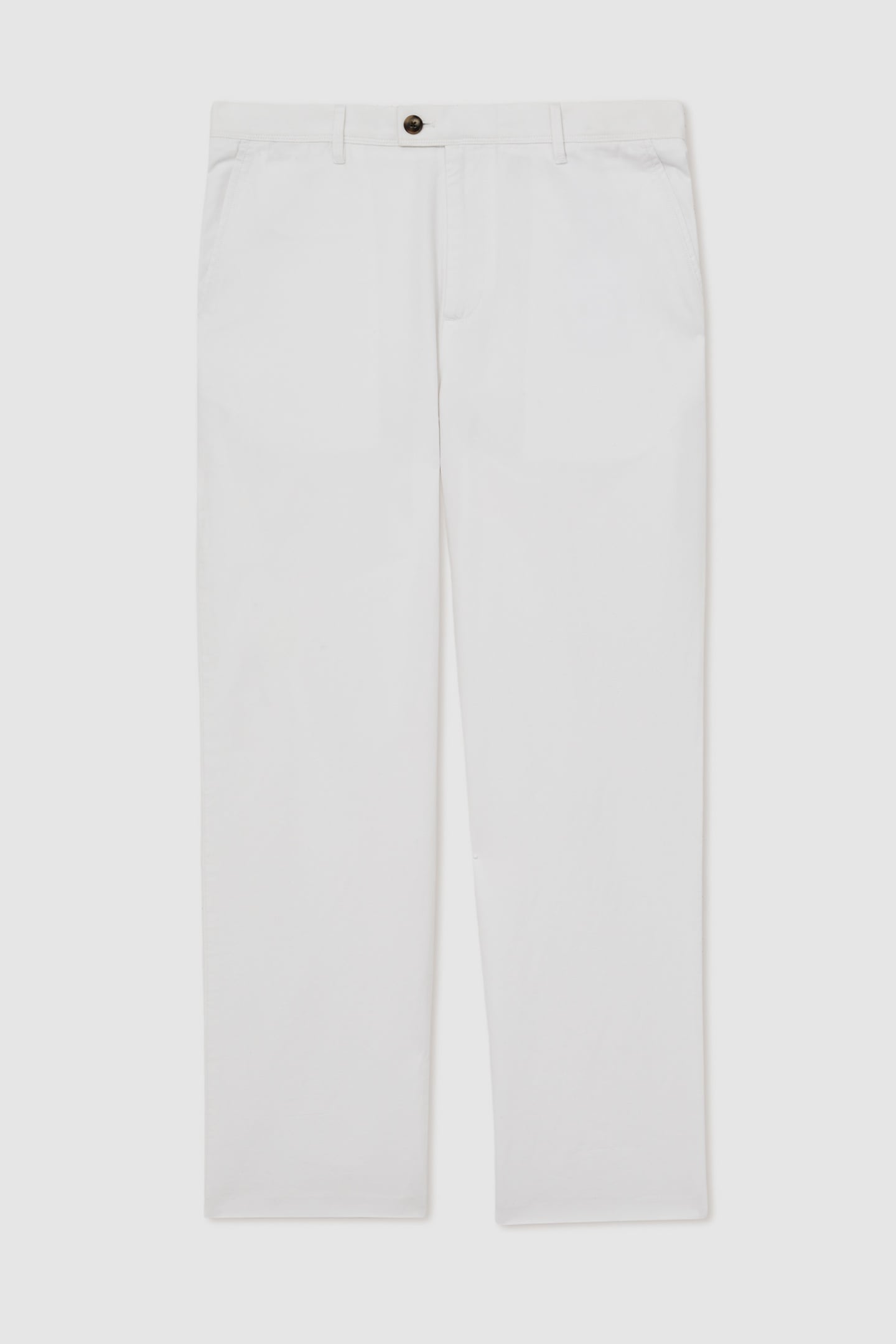 COTTON RELAXED FIT TROUSER WHITE 4