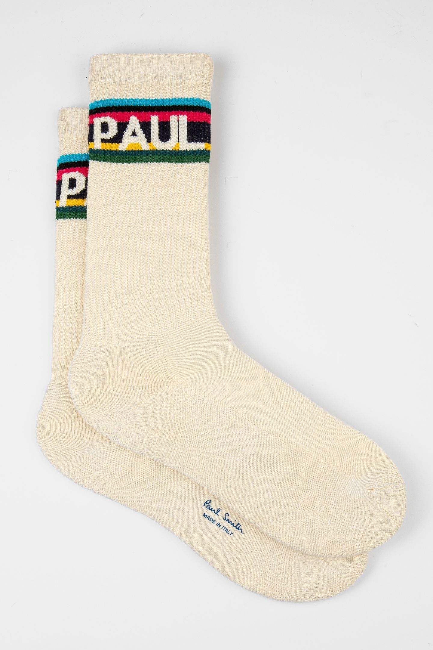 MEN SOCK ARI LOGO OFF WHITE 4