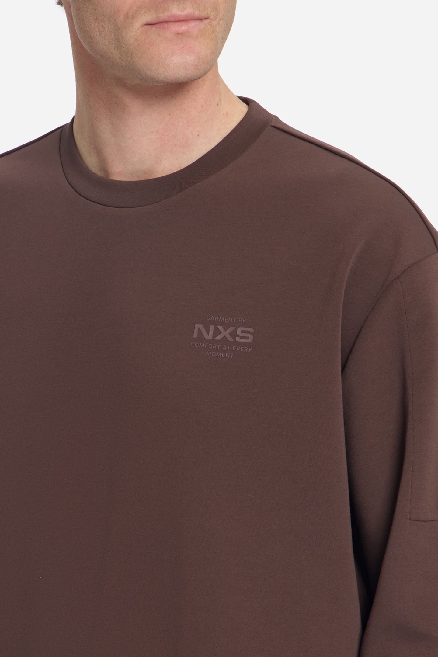 SWEATER CREWNECK DARK BROWN 7