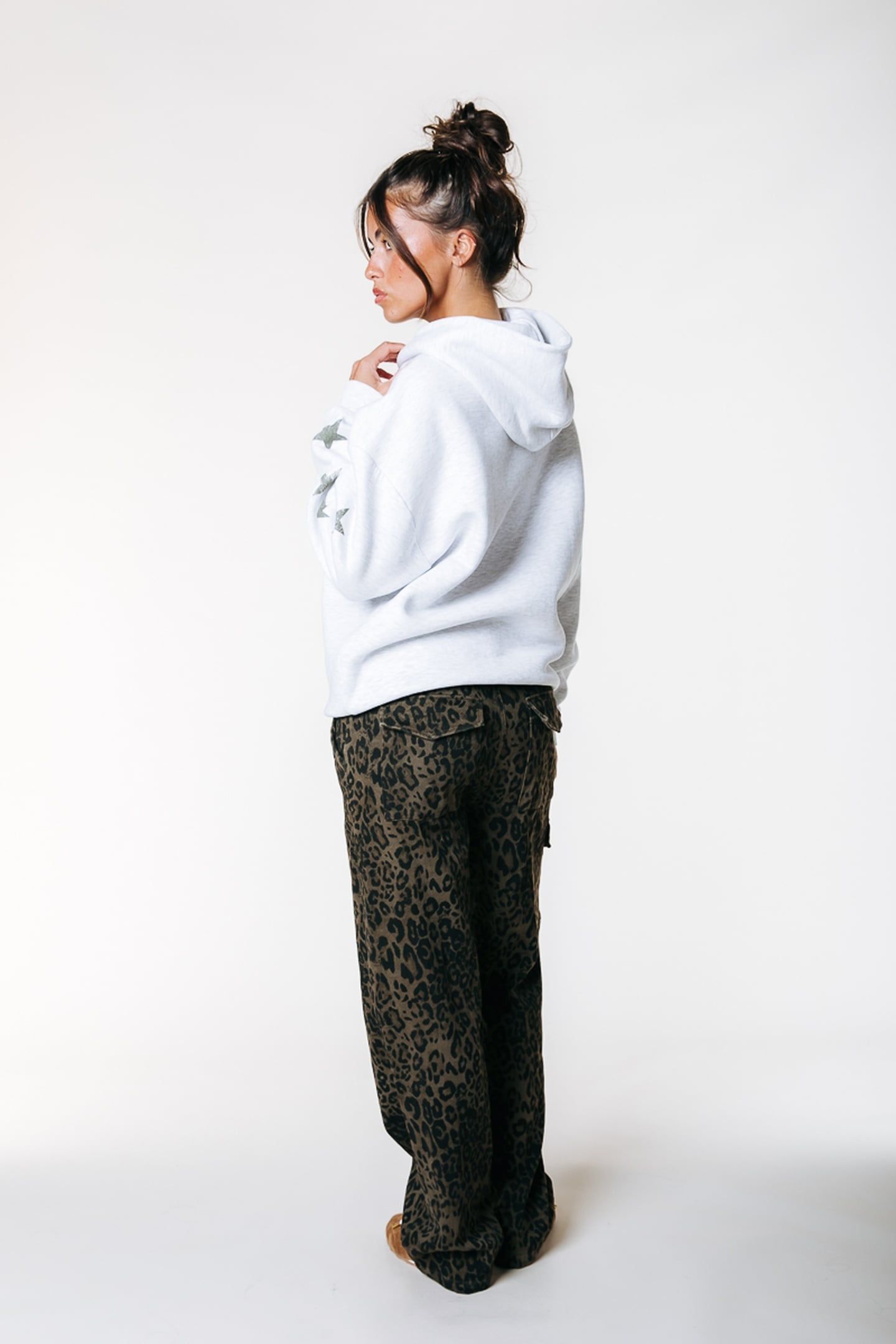 ADAM LEOPARD WORKER PANTS ARMY 3