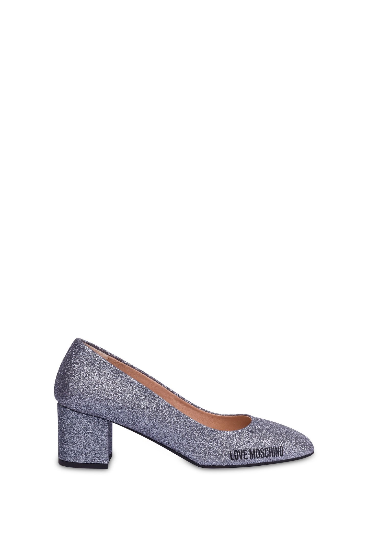 GLITTER PUMPS GREY 1