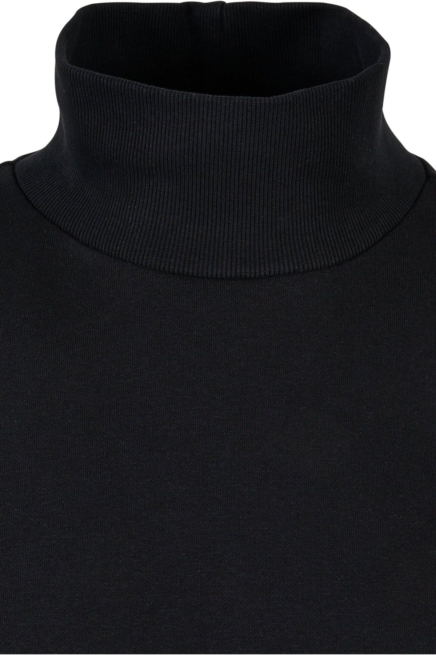 HIGH RIB NECK CREW BLACK 9