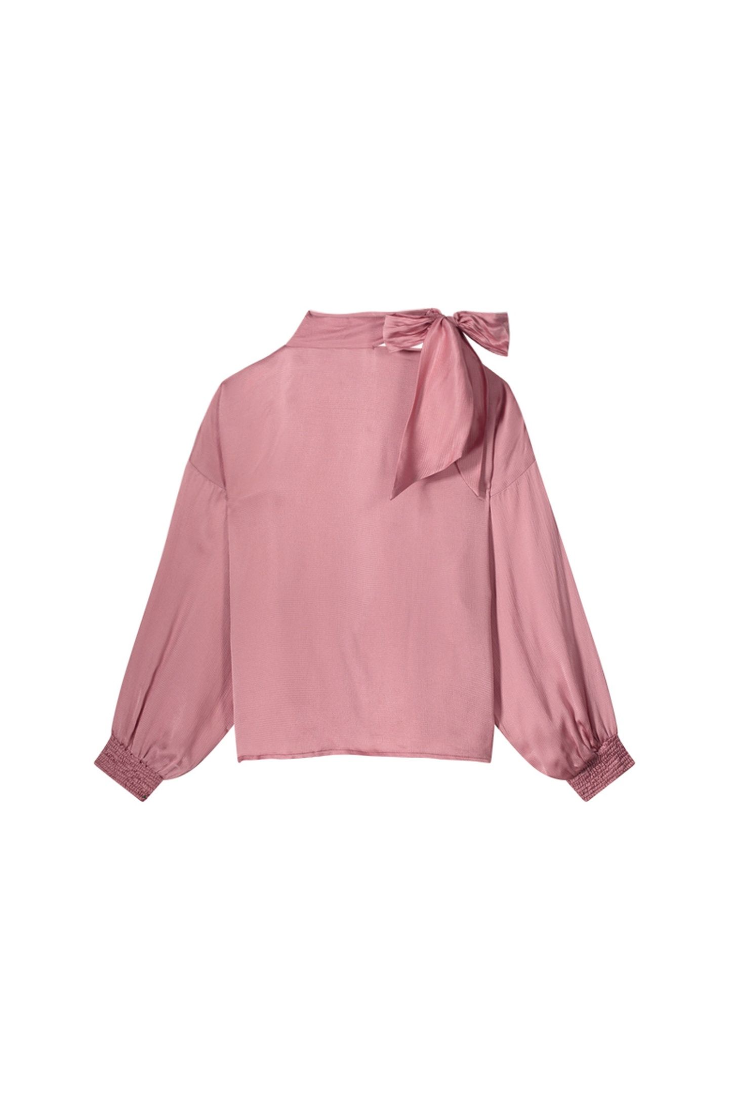 TOP SCARF HAMMERED VISCOSE ANTIQUE PINK 3