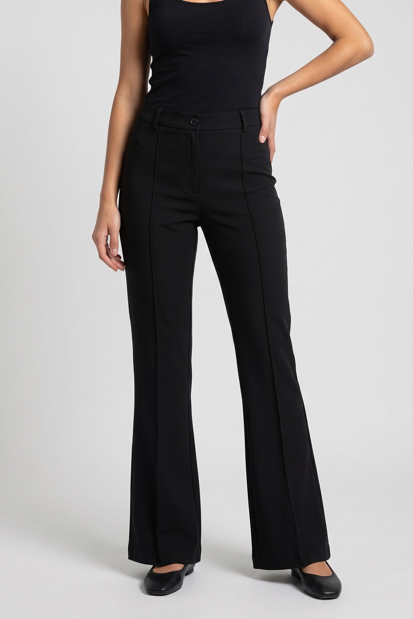 ES YVETTE TROUSERS BLACK 1