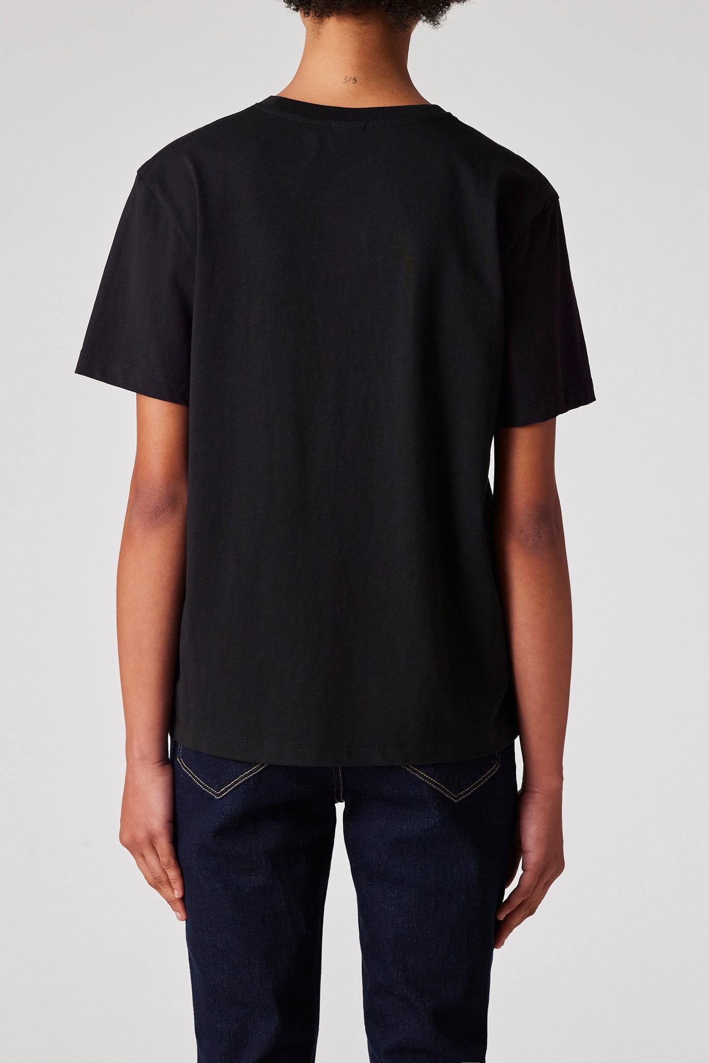 WOMENS TSHIRT PS HAPPY DOT BLACK 3