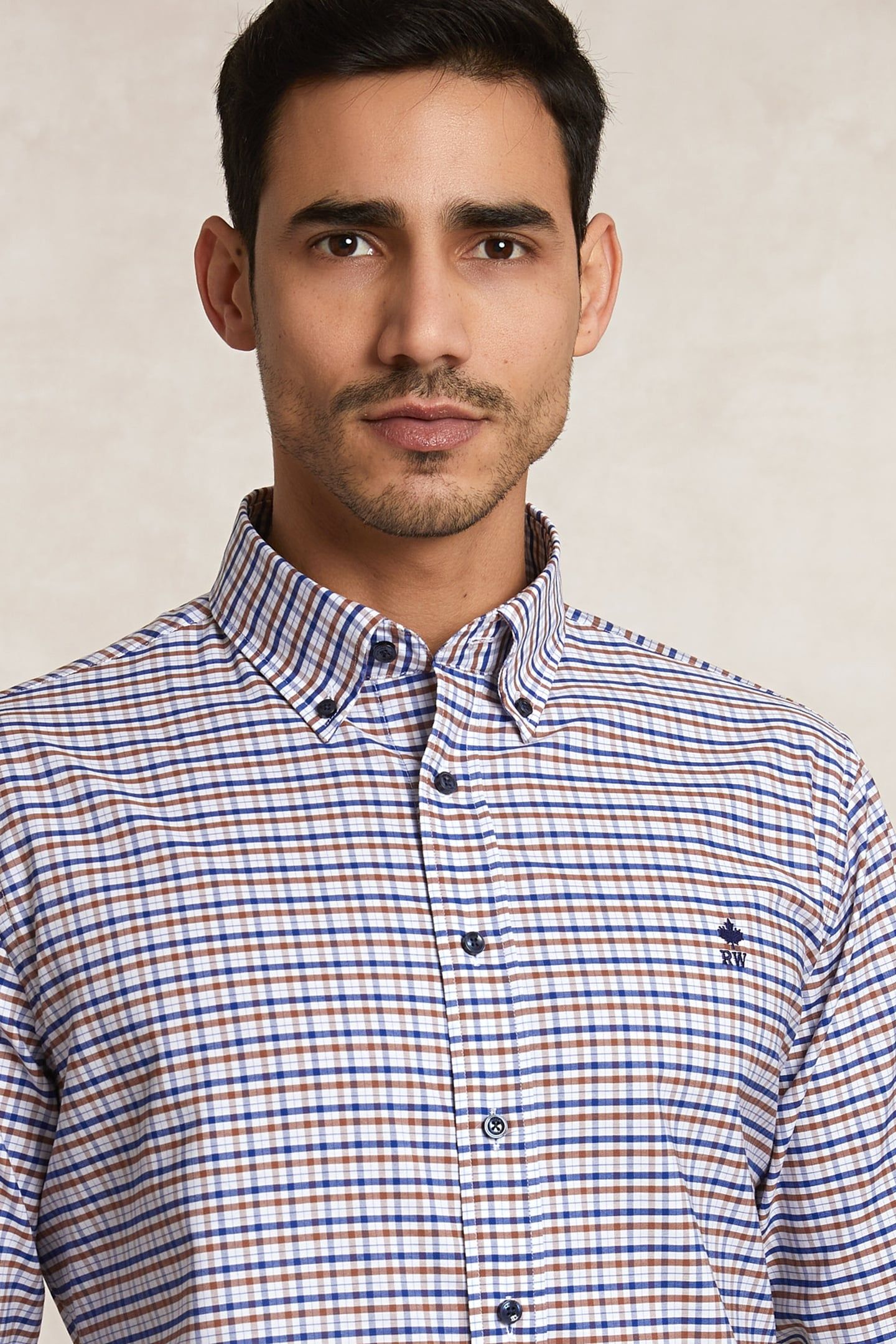 REGULAR FIT COMFORT STRETCH SHIRT MULTI MULTI 4
