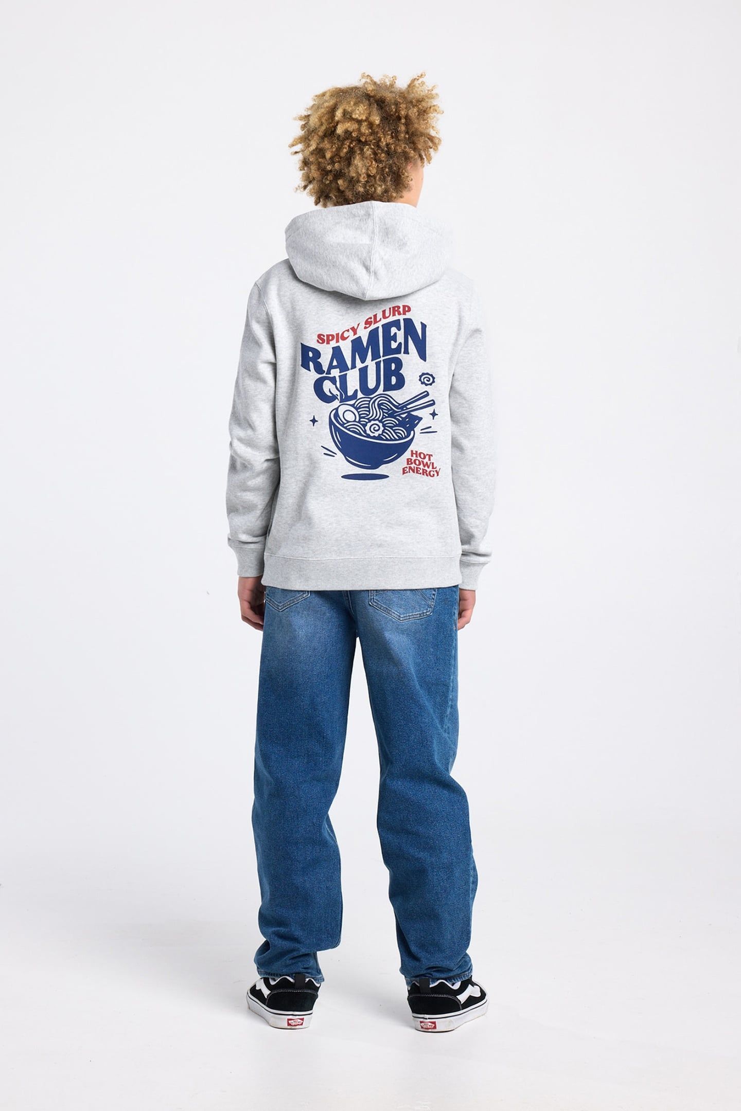 SPENCER HOOD JR LIGHT GREY MELANGE 2
