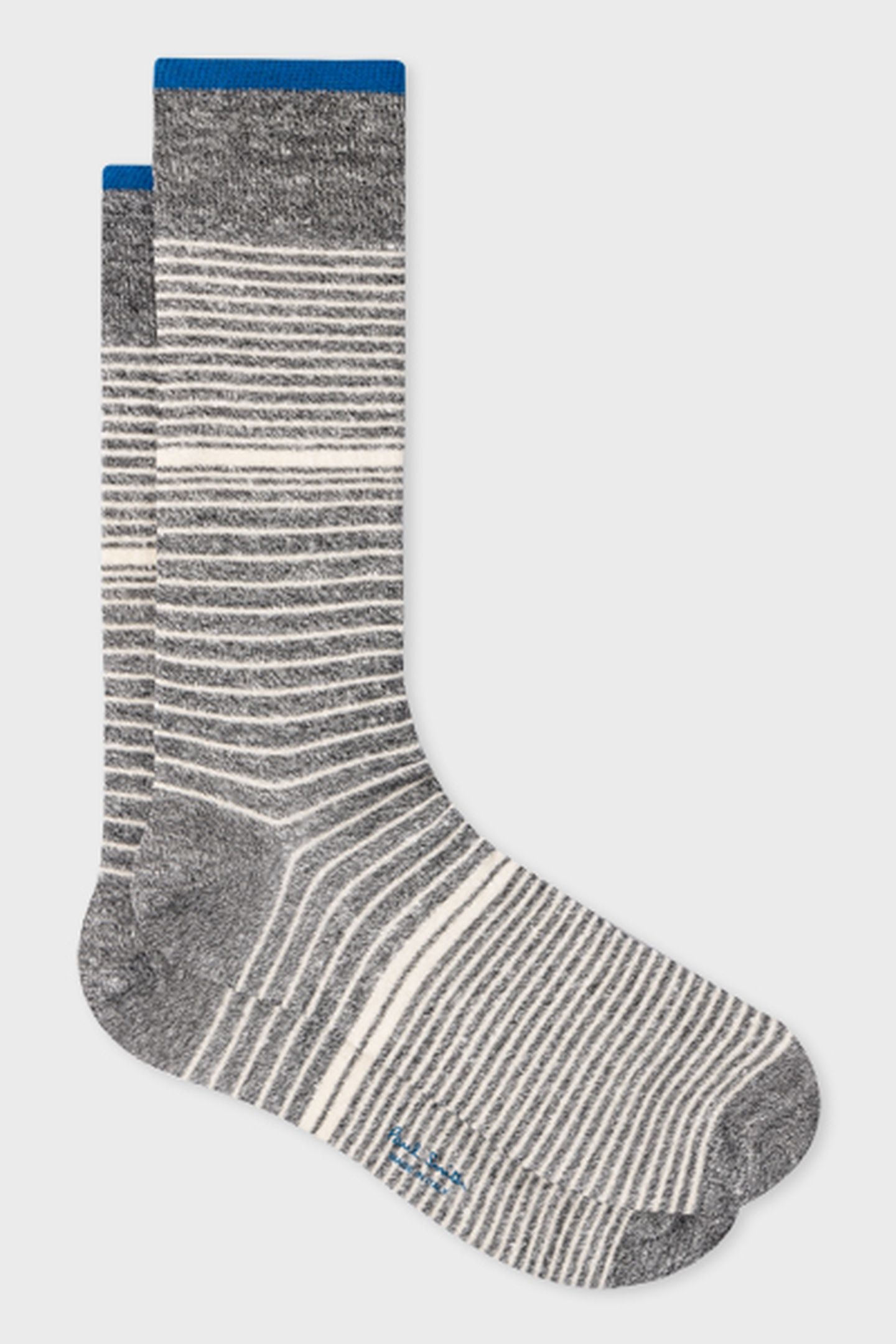 MEN SOCK ELLIOT LINEN BLACK 4