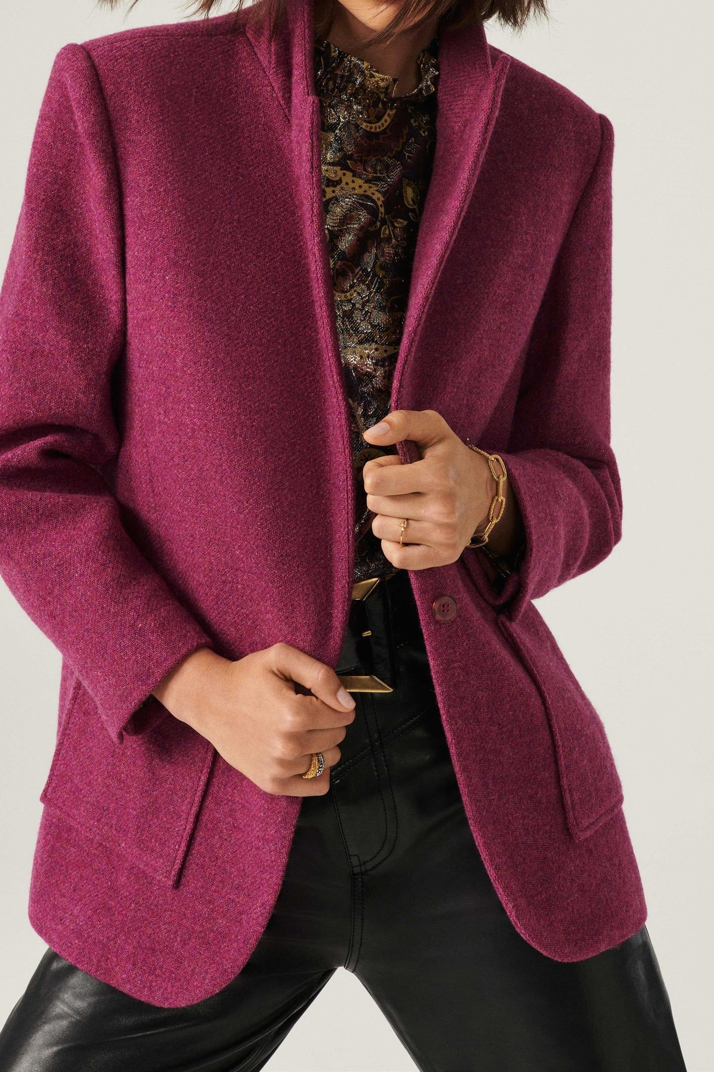 TAILORED BLAZER ROSE 4
