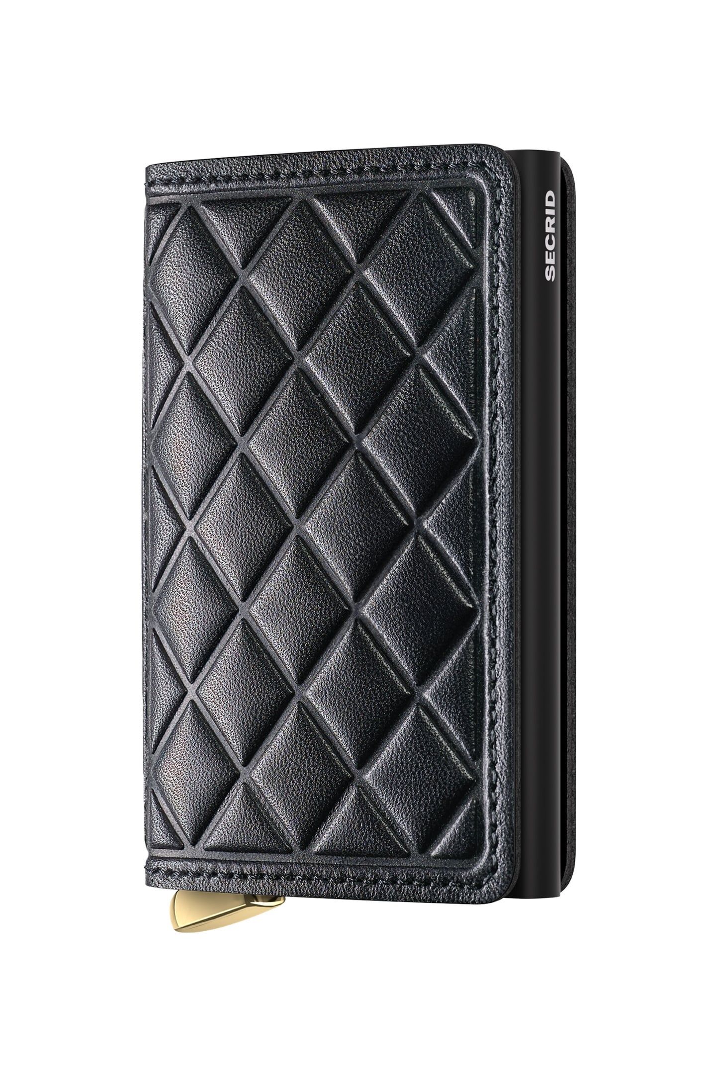 UNISEX SLIMWALLET EMBOSS DIAMOND BLACK 1