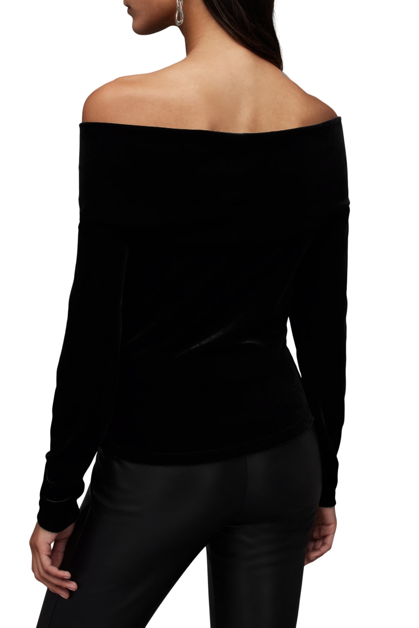 DELTA VELVET TOP BLACK 6