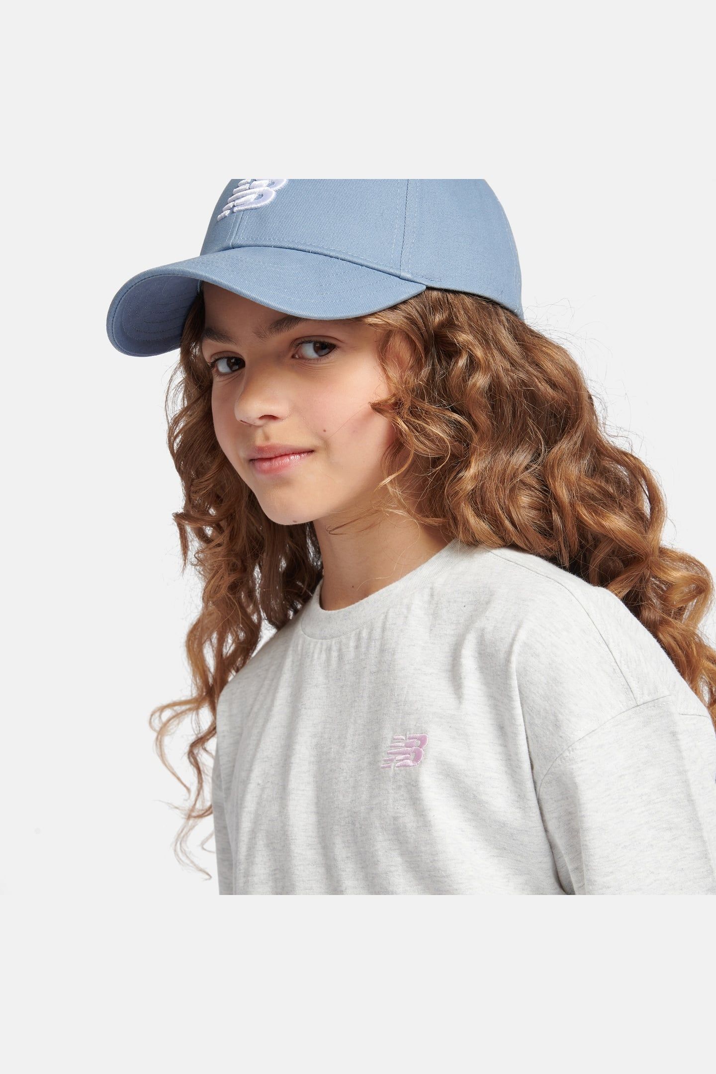 GRADE GIRLS SMALL LOGO JERSEY T-SHIRT ASH 8