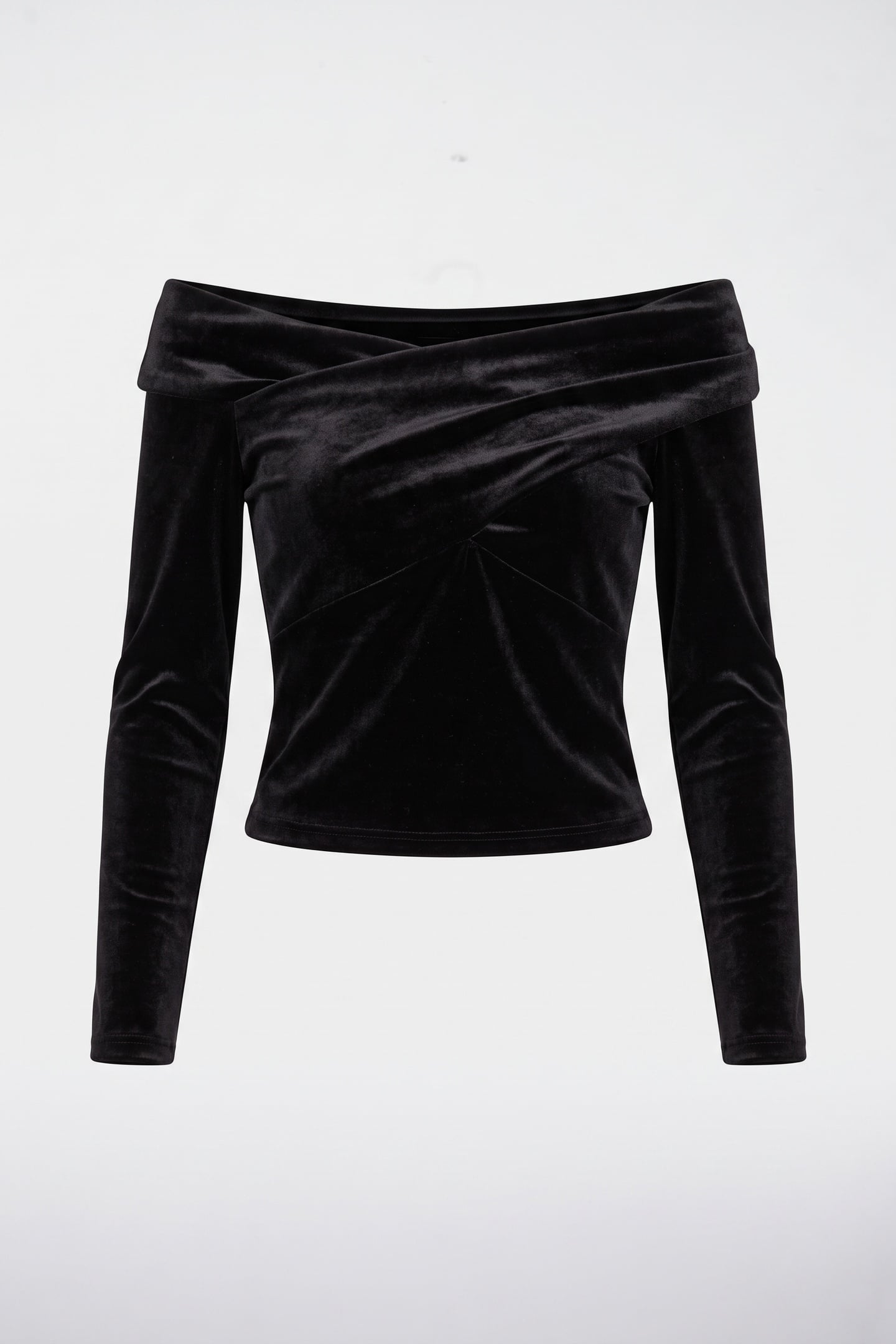 DELTA VELVET TOP BLACK 4