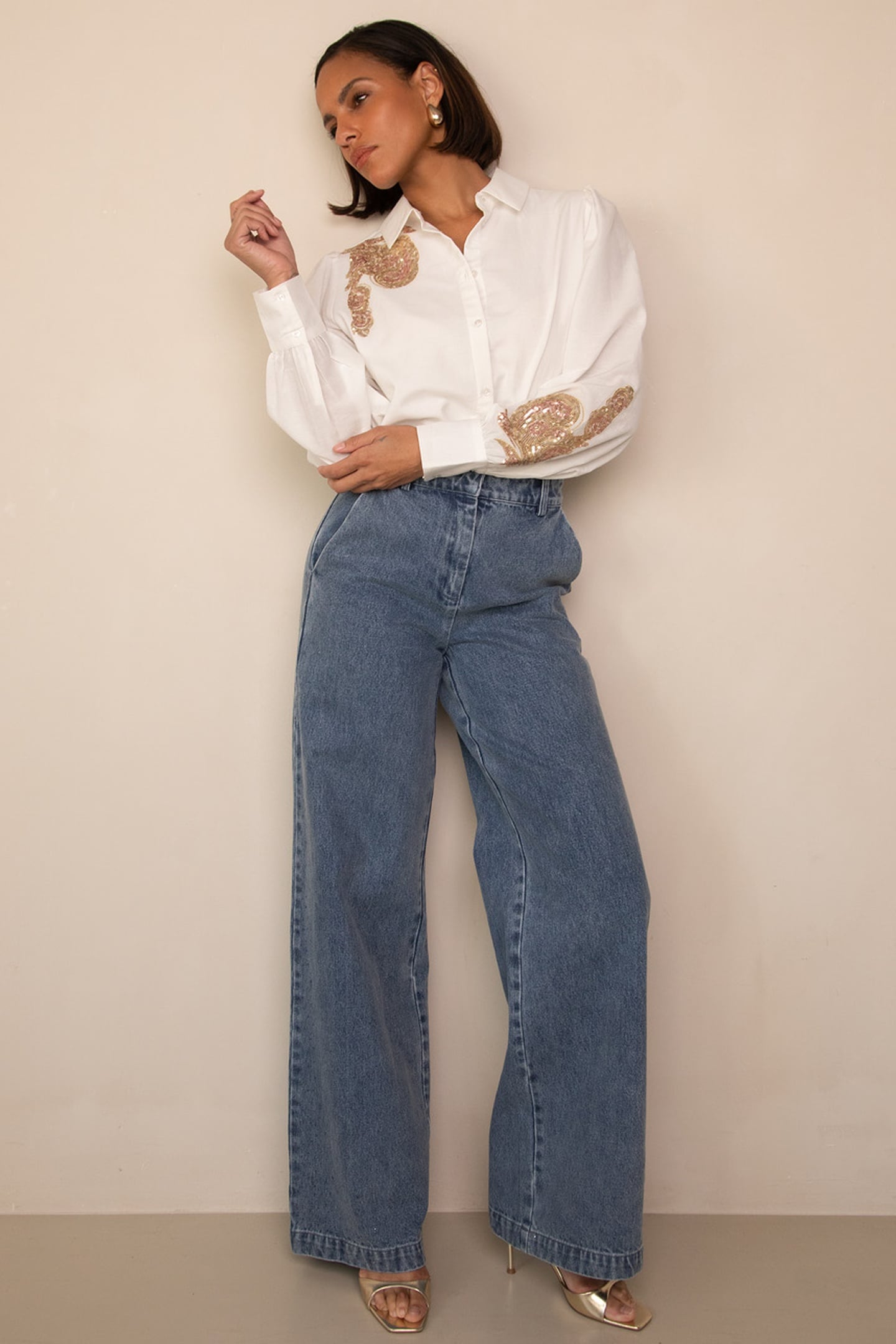 BELLE BLOUSE OFF WHITE 1