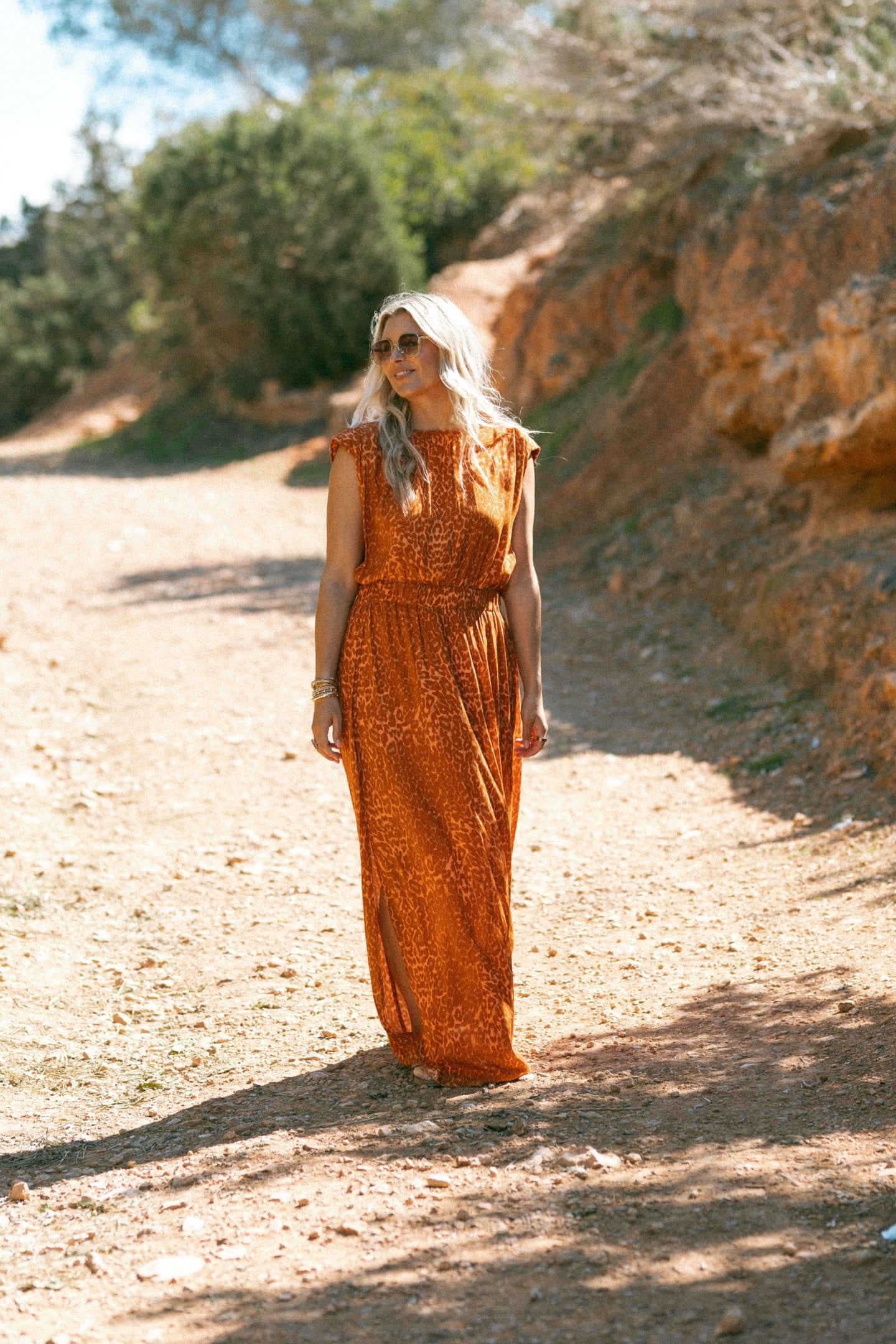 DATE NIGHT DRESS ORANGE 1