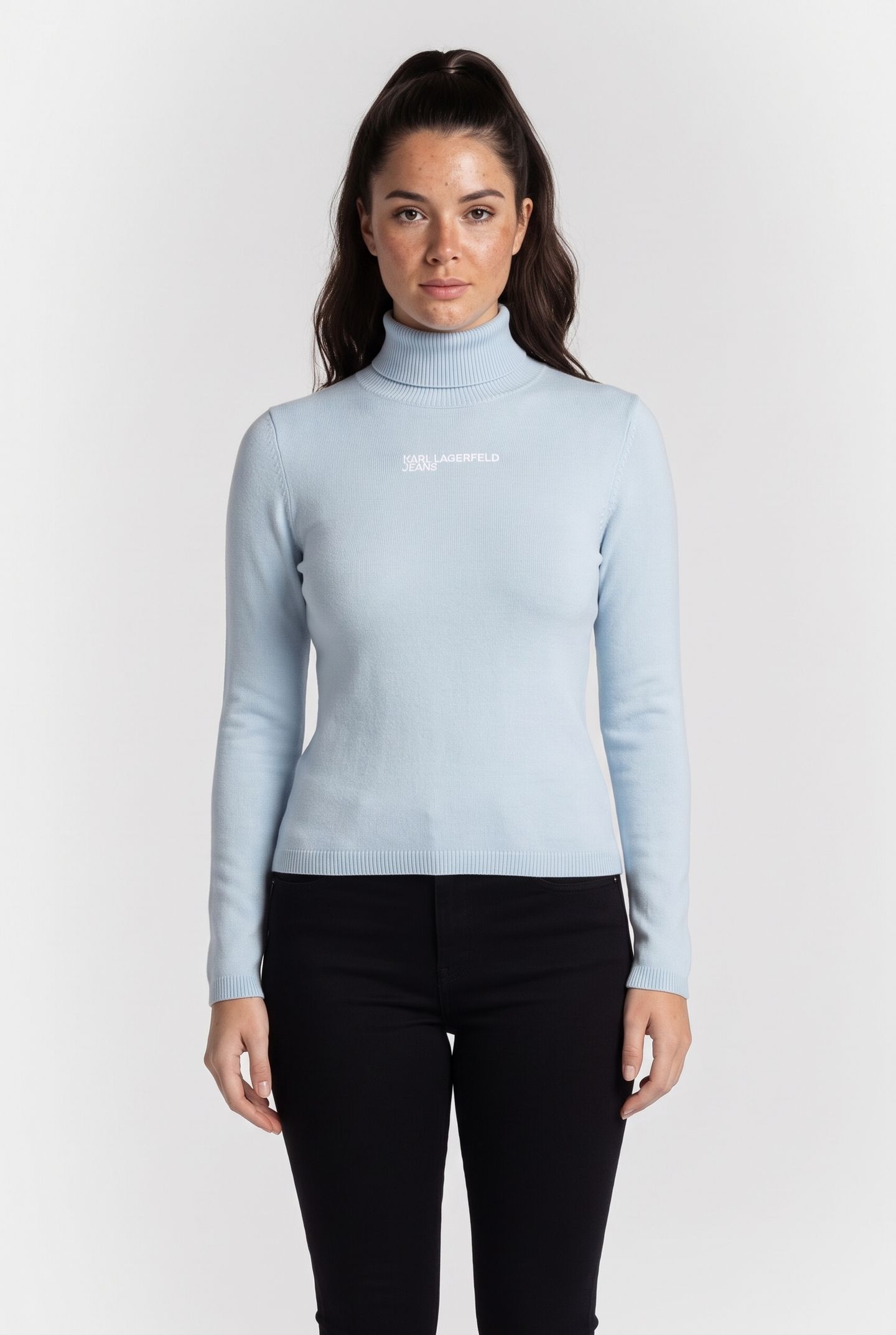 KLJ LIGHTWEIGHT ROLLNECK CELESTIAL BLUE 1