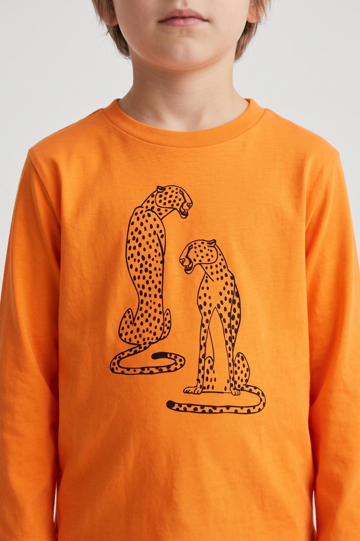 NOEL LS T-SHIRT ORANGE 3